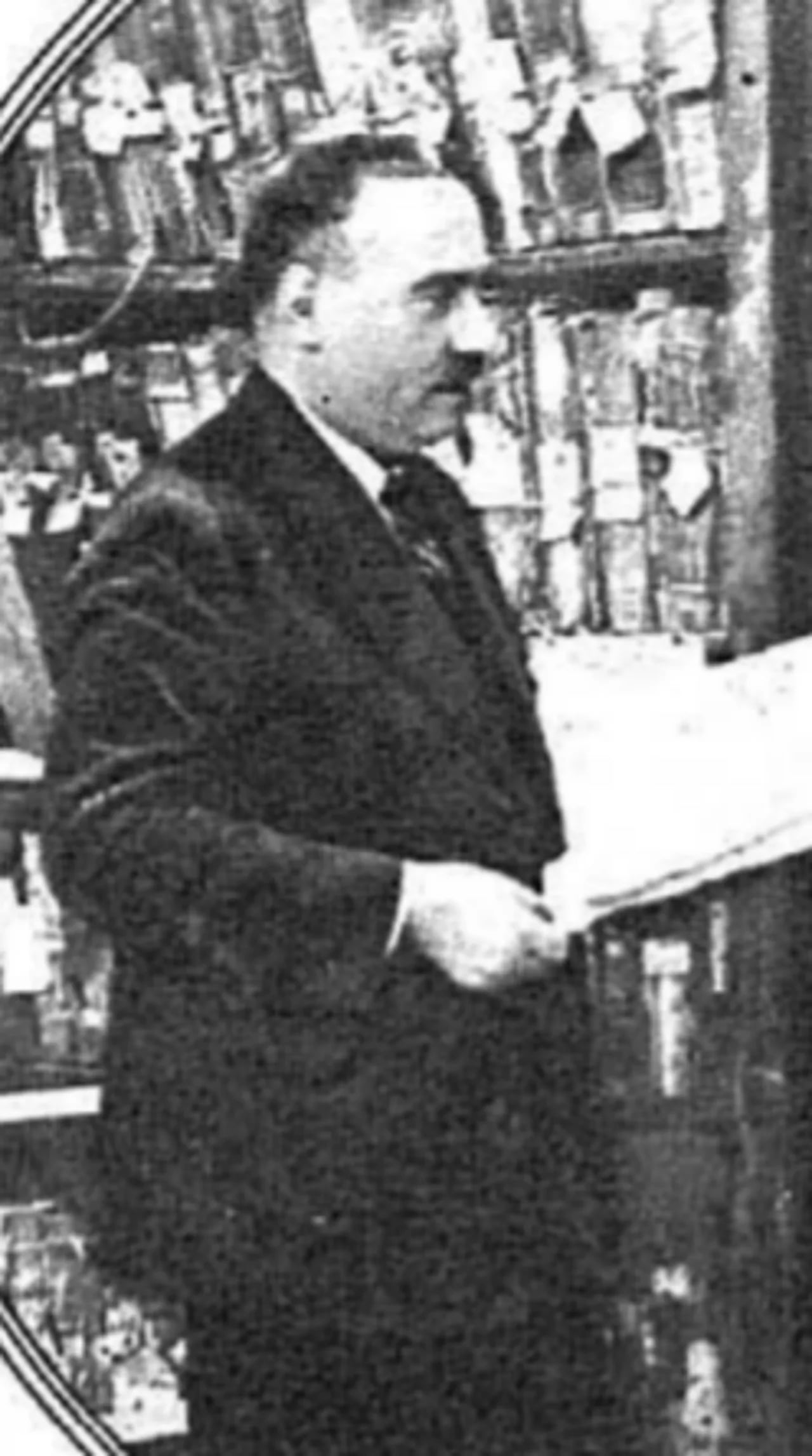 Porträt von Enrique Bayerri i Bertomeu (1882–1958) – Gedenkseite