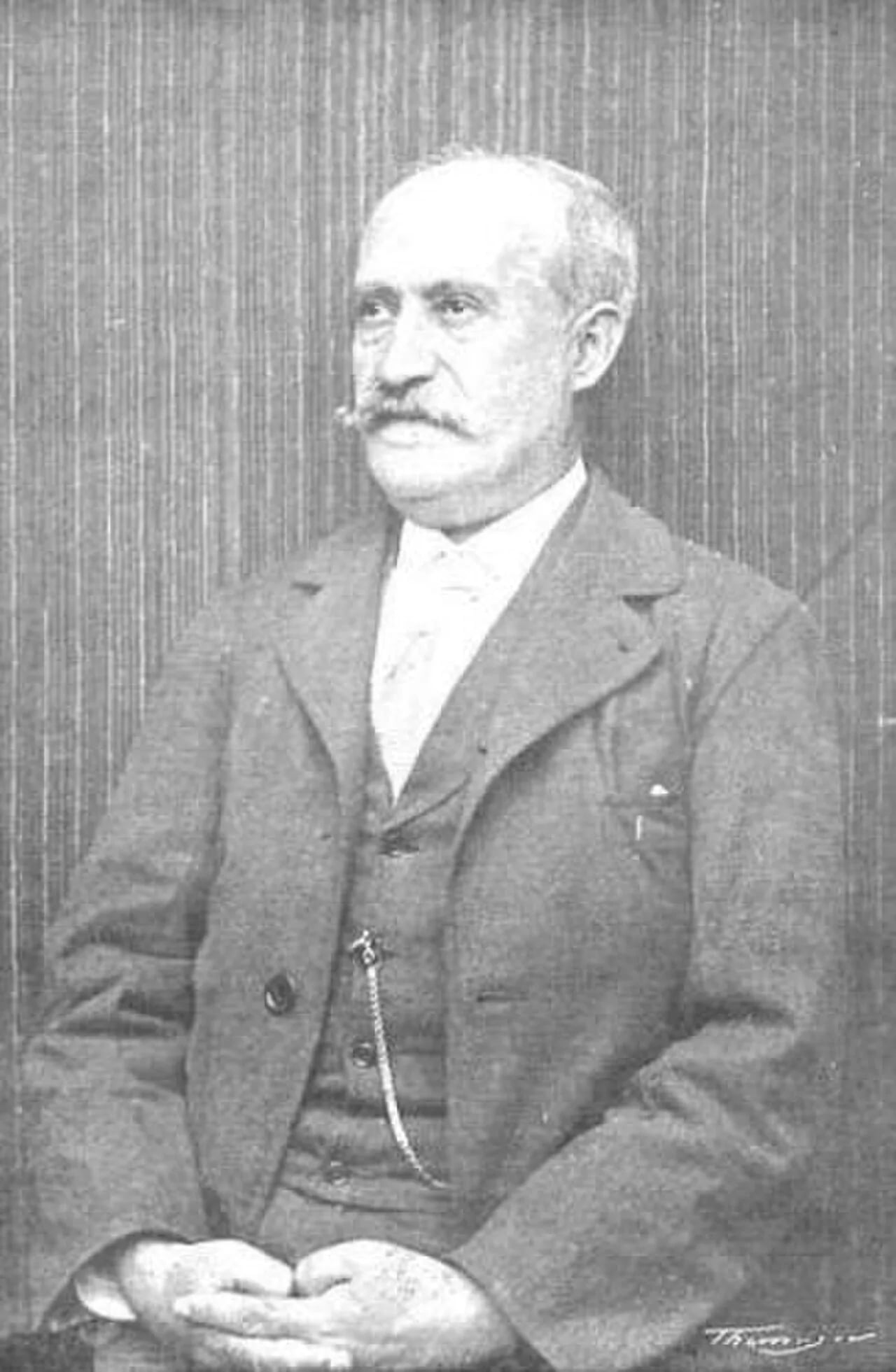 Porträt von Francesc d'Assís Valls i Ronquillo (1835–1907) – Gedenkseite