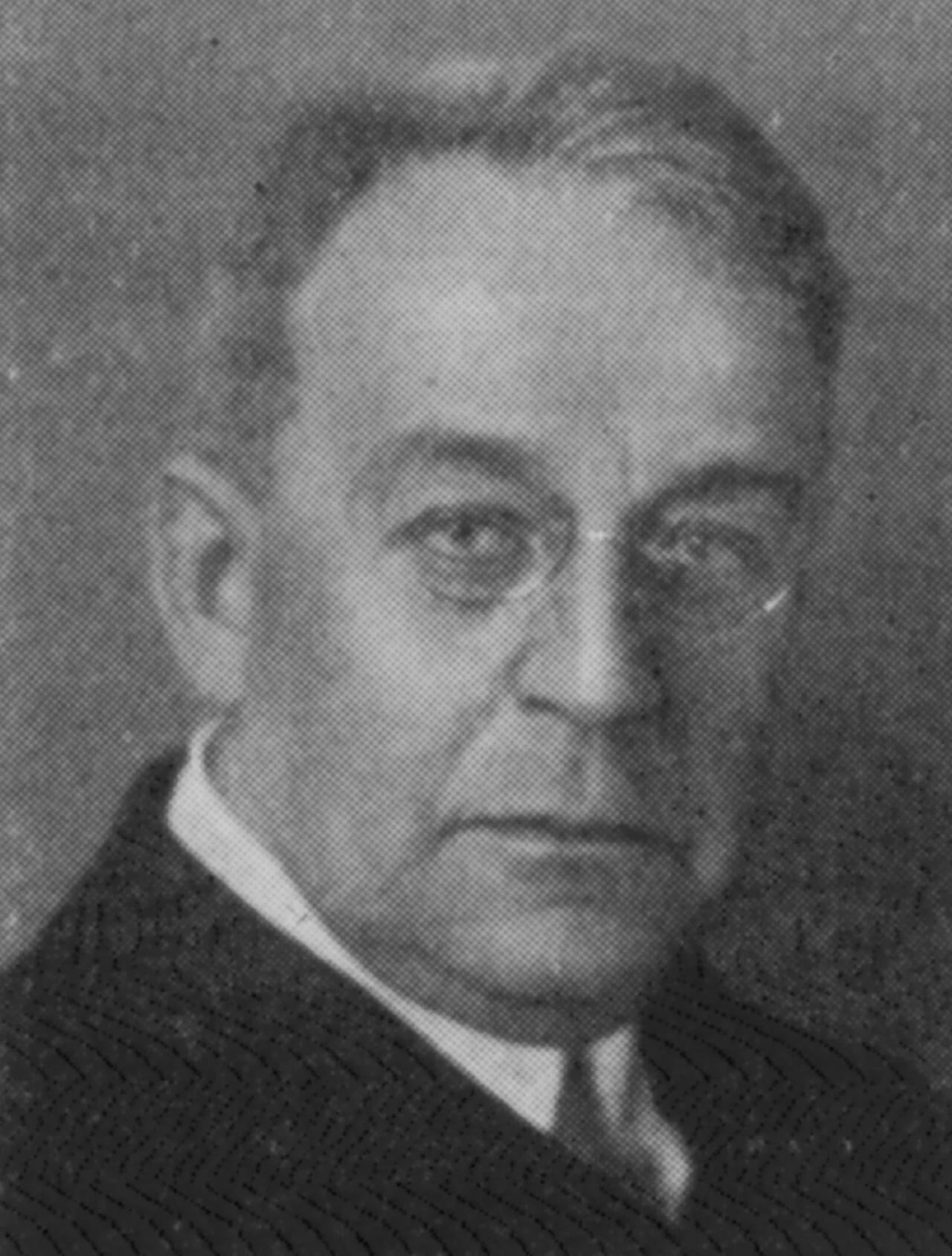 Porträt von Otto Geißler (1872–1939) – Gedenkseite