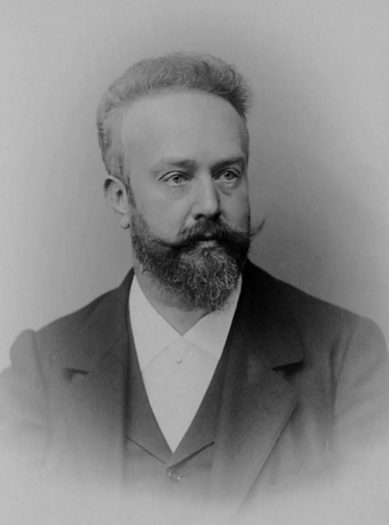 Porträt von Paul Flickel (1852–1903) – Gedenkseite