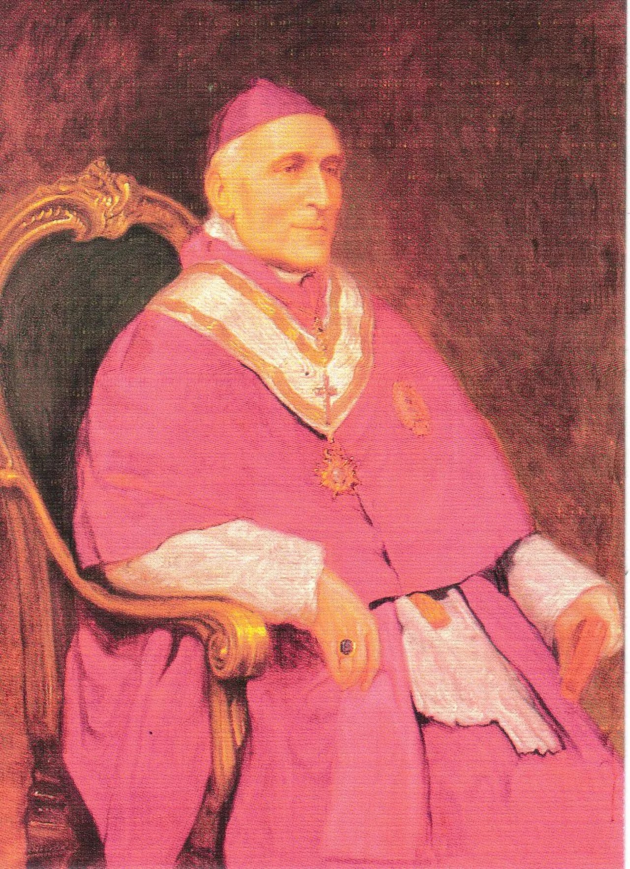 Porträt von Joseph Benedict Serra (1811–1886) – Gedenkseite