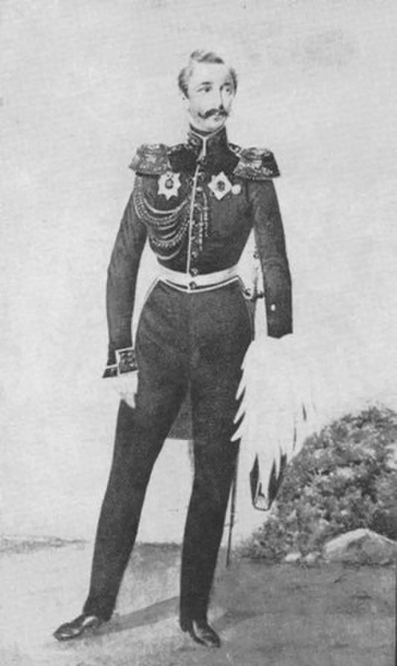 Portrait of Micheil Scharwaschidse (1806–1866) – memorial page