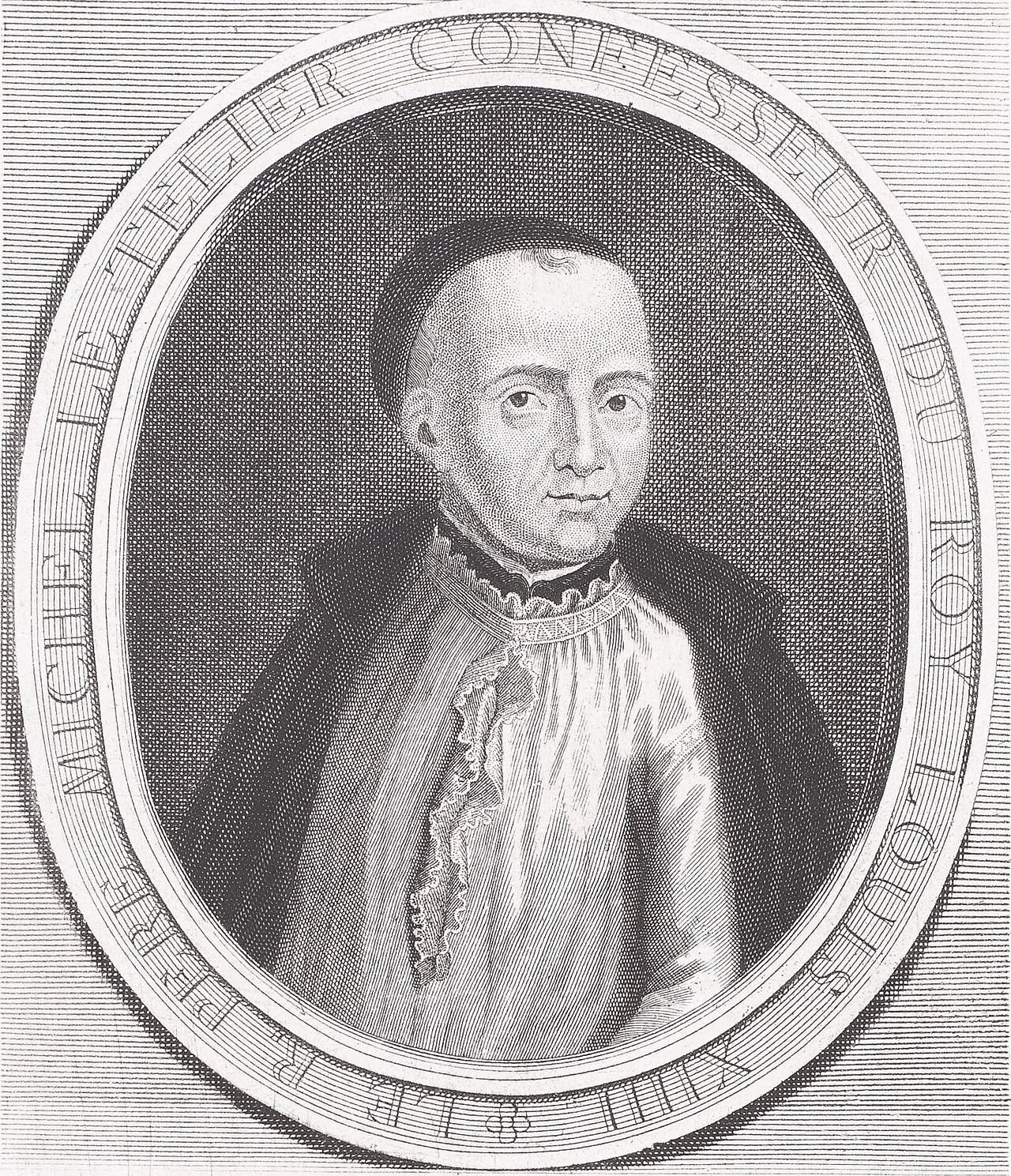 Porträt von Michel Le Tellier (1643–1719) – Gedenkseite