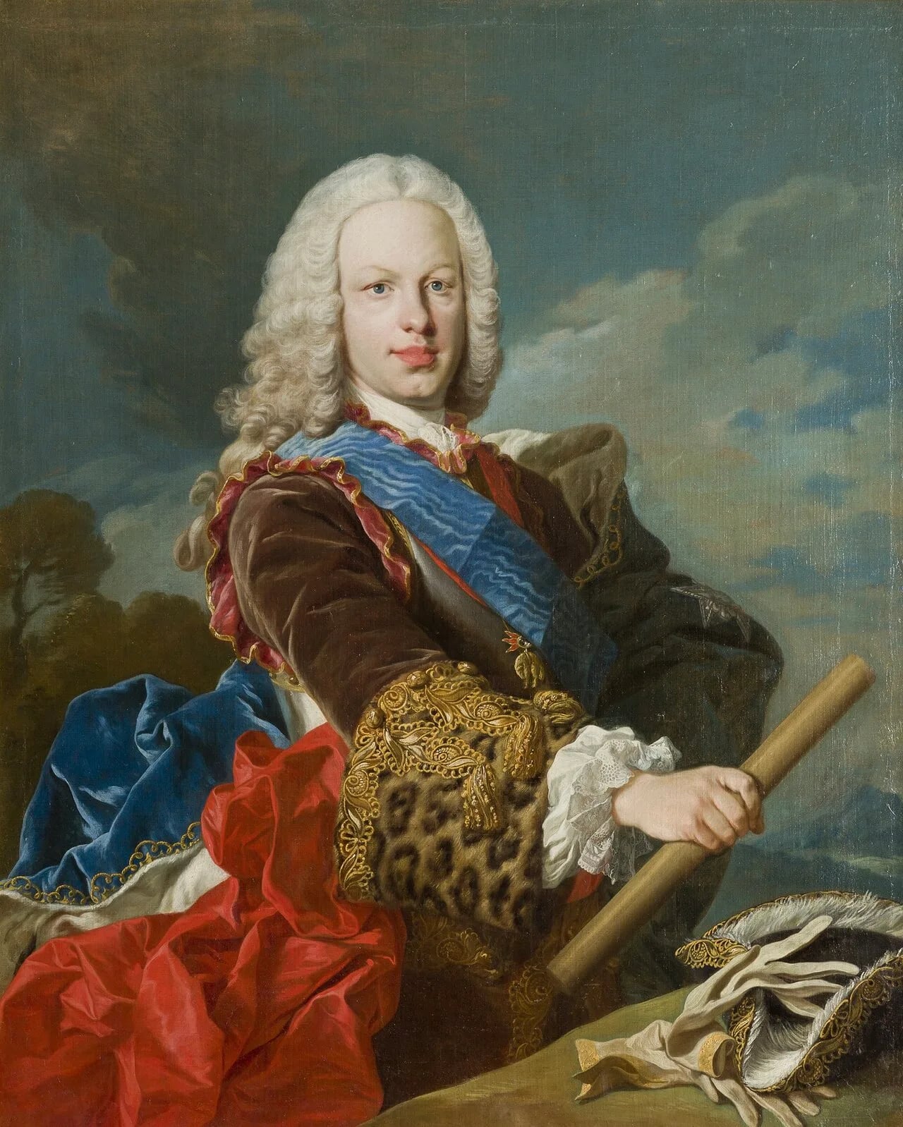 Porträt von Ferdinand VI. (1713–1759) – Gedenkseite