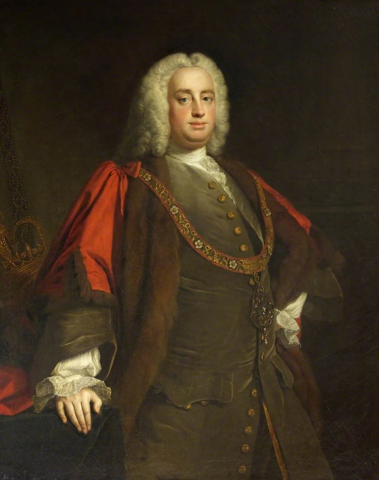 Portrait of Richard Hoare (1709–1754) – memorial page