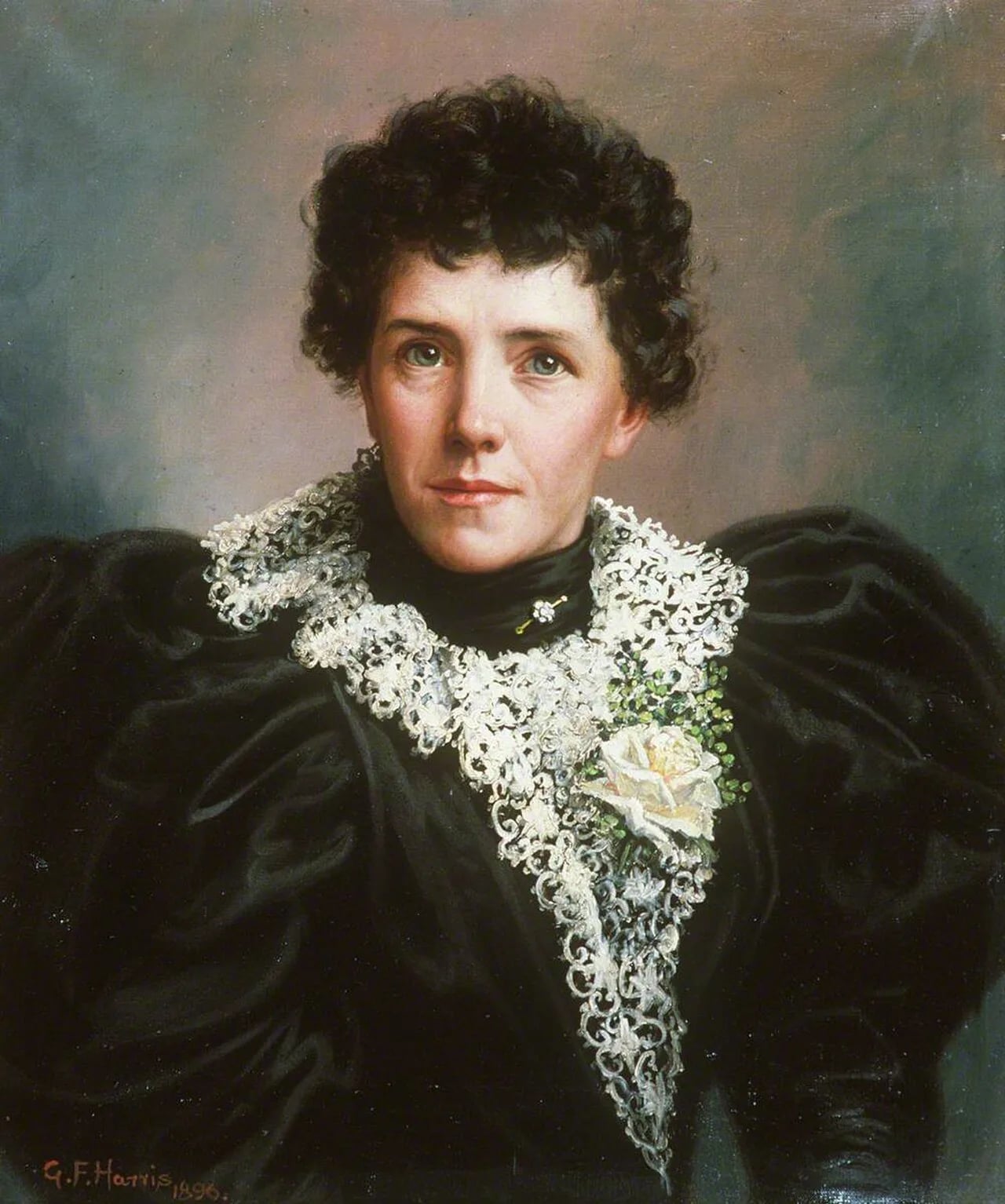 Porträt von Rosina Davies (1863–1949) – Gedenkseite