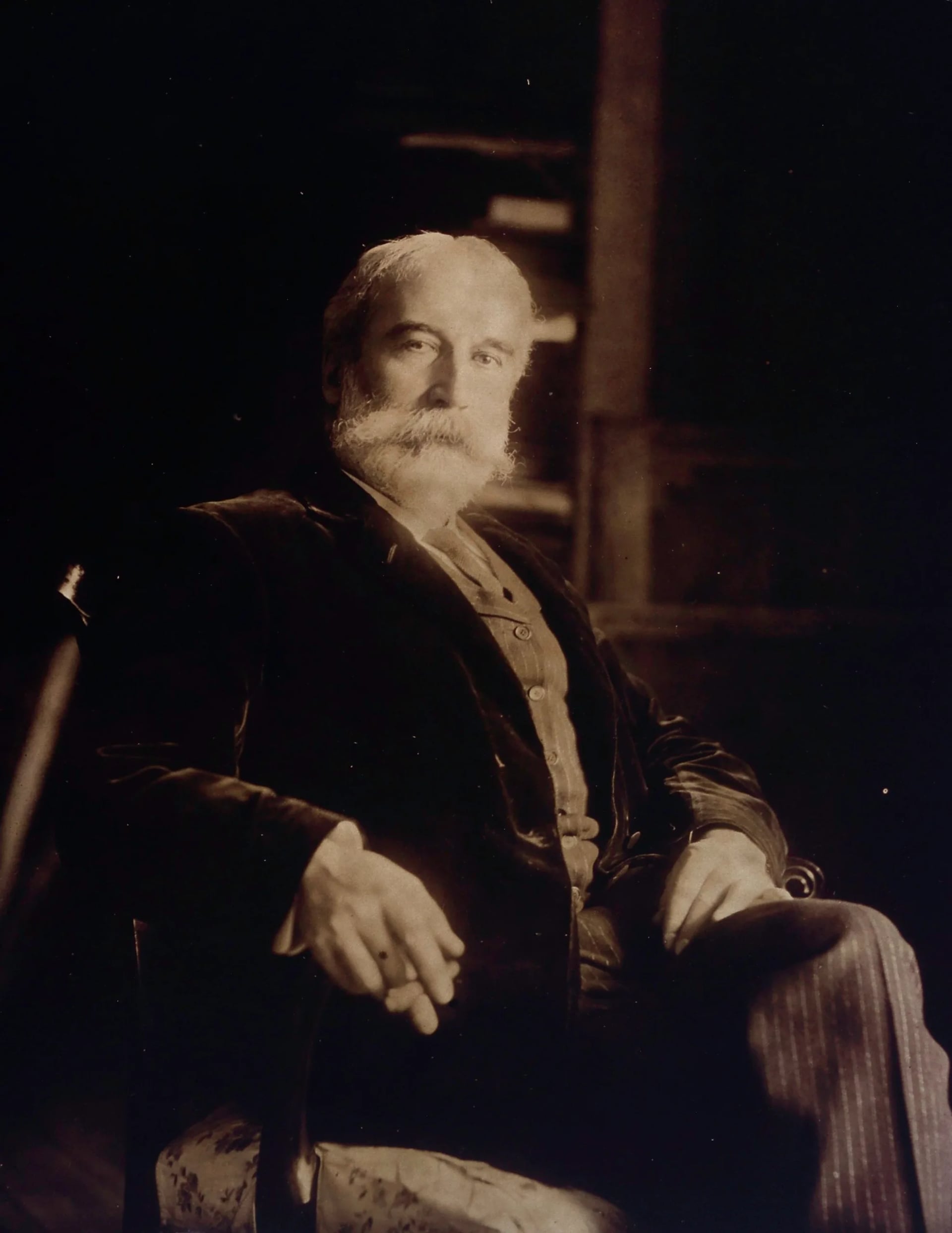 Portrait of John Young Walker MacAlister (1856–1925) – memorial page