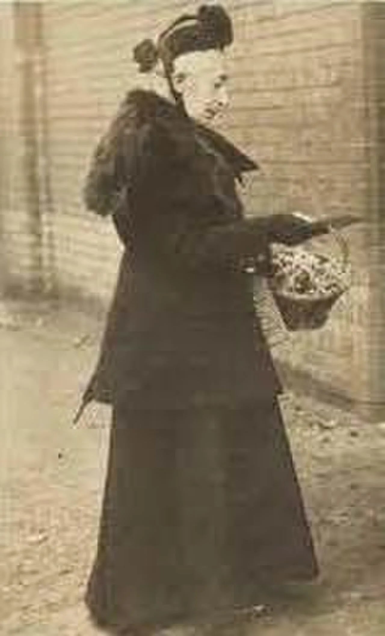 Porträt von Emma Saunders (1841–1927) – Gedenkseite