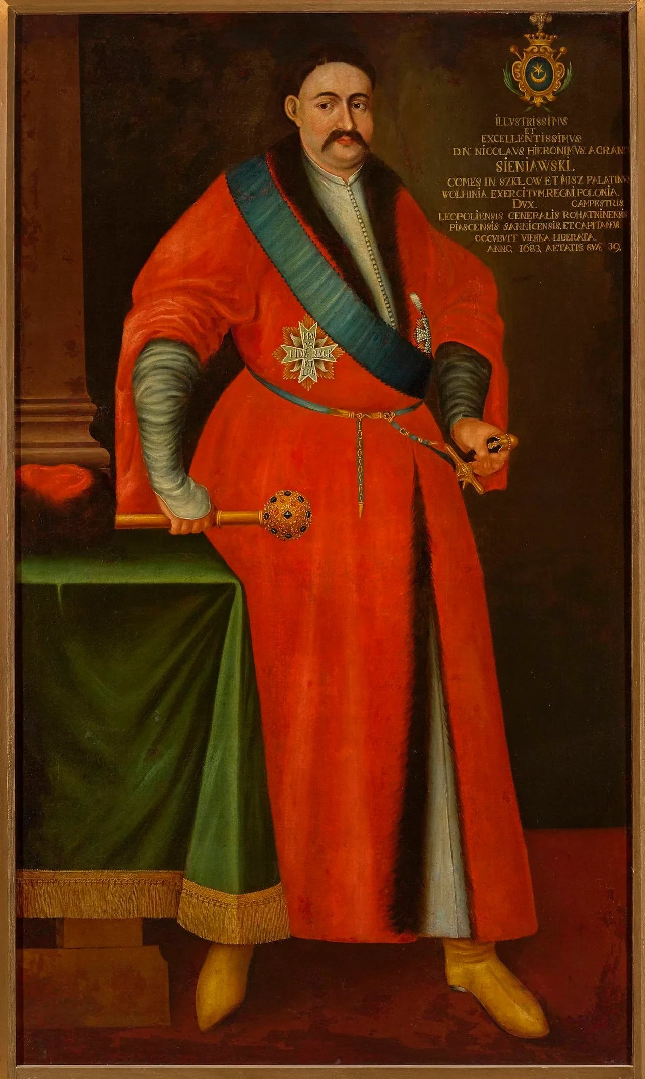 Portrait of Mikołaj Hieronim Sieniawski (1645–1683) – memorial page