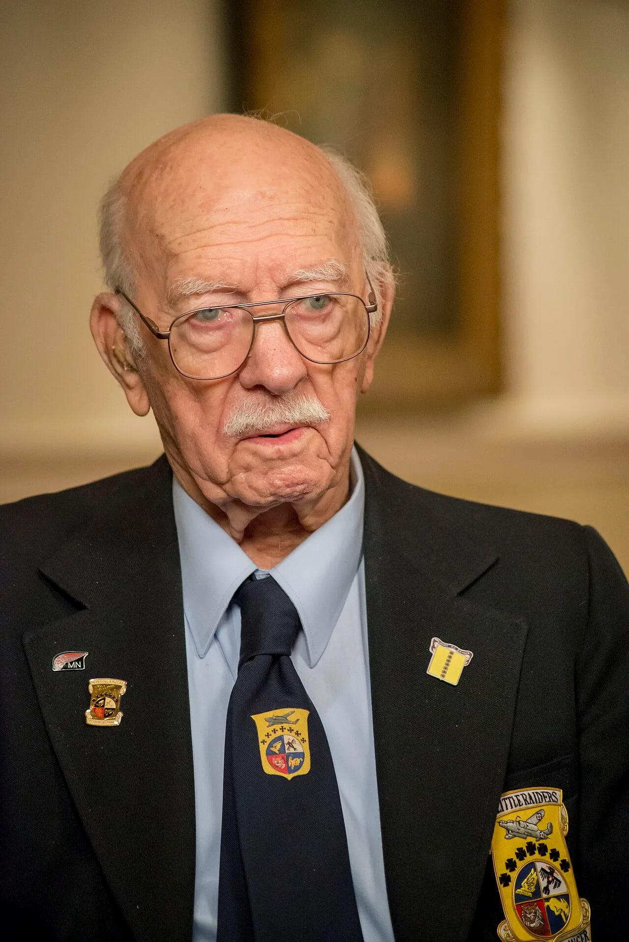 Portrait of Edward Saylor (1920–2015) – memorial page