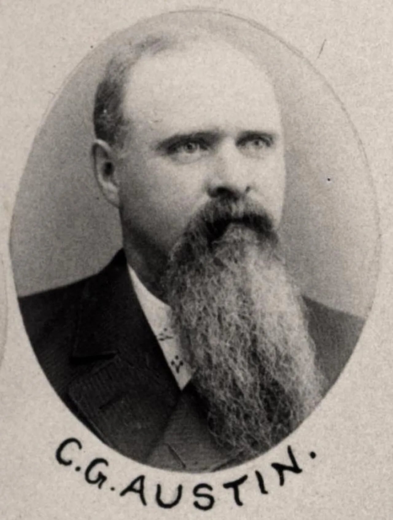 Portrait of C. G. Austin (1846–1925) – memorial page