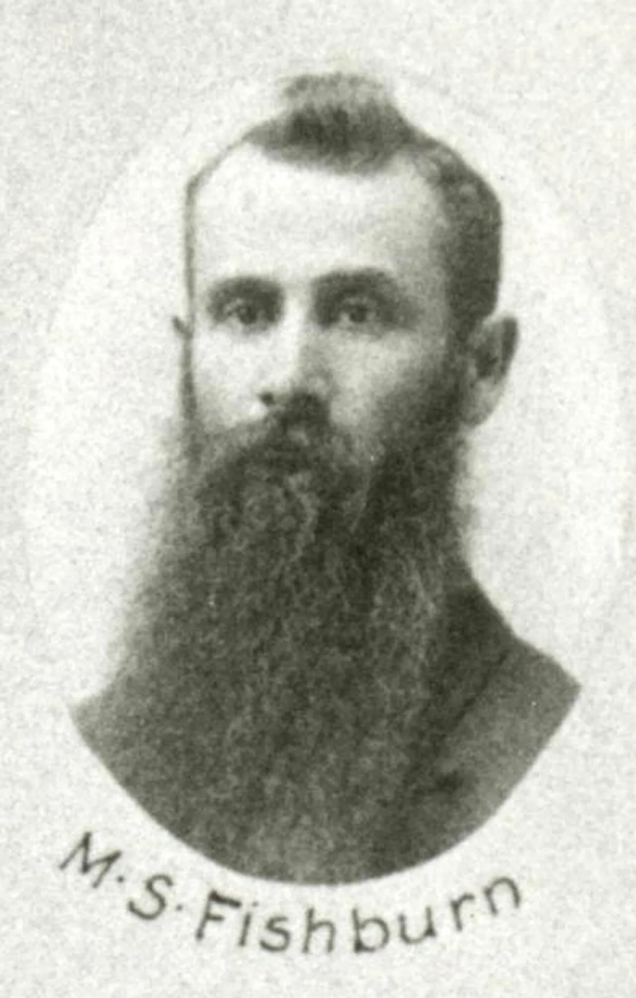 Portrait of M. S. Fishburn (1844–1926) – memorial page