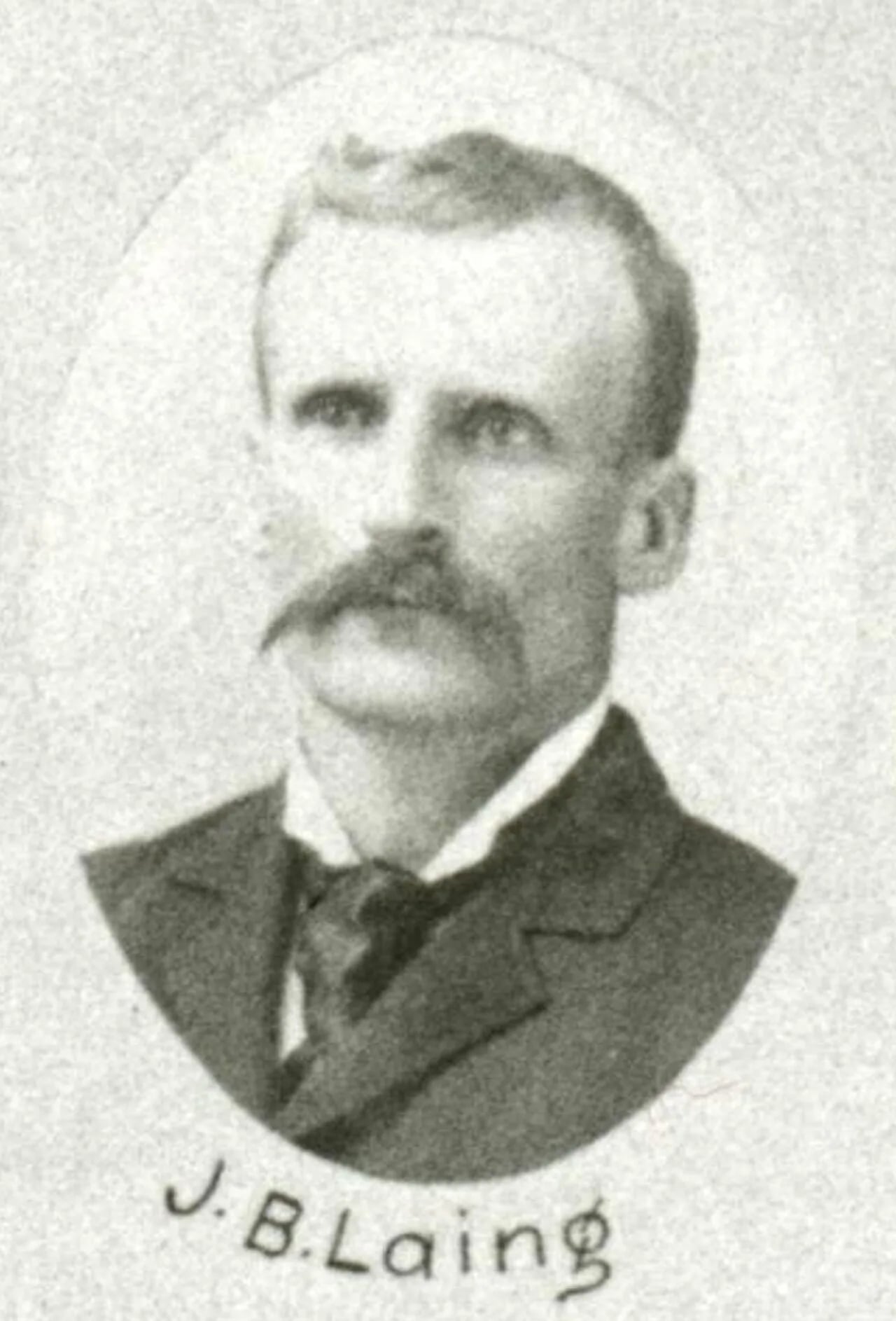Portrait of I. B. Laing (1857–1926) – memorial page