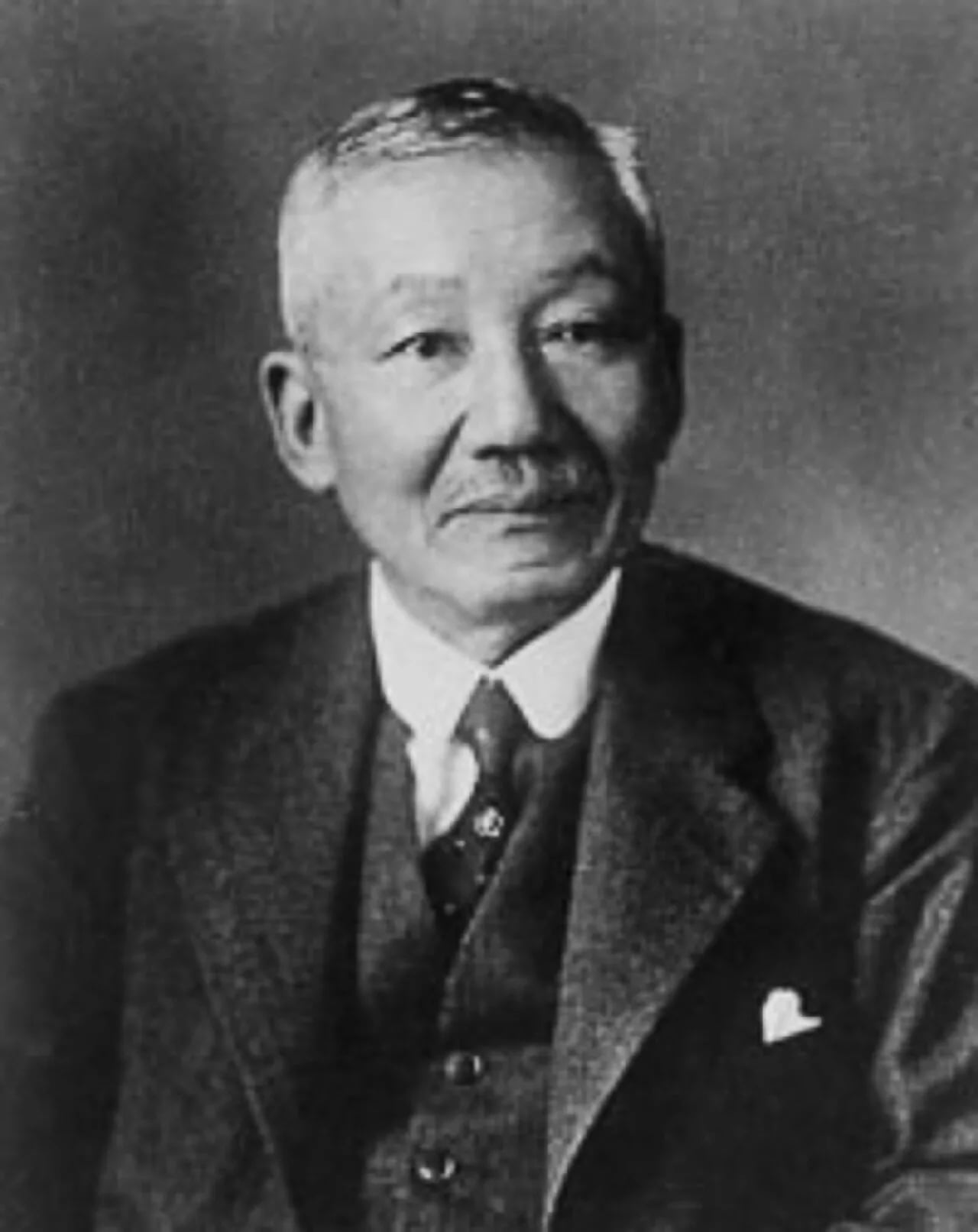 Portrait of Nagaoka Hantarō (1865–1950) – memorial page