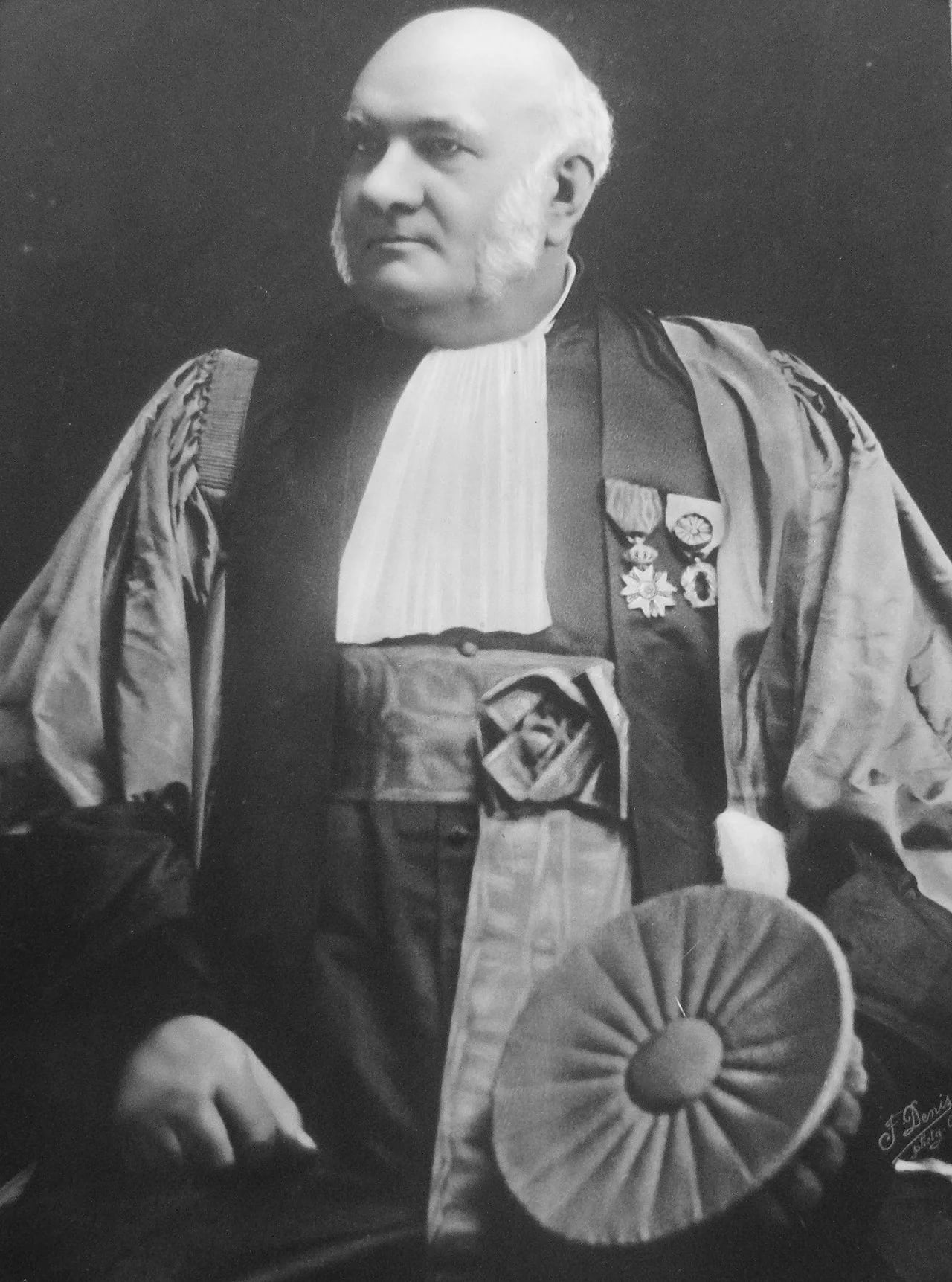 Porträt von Émile Alluard (1815–1908) – Gedenkseite