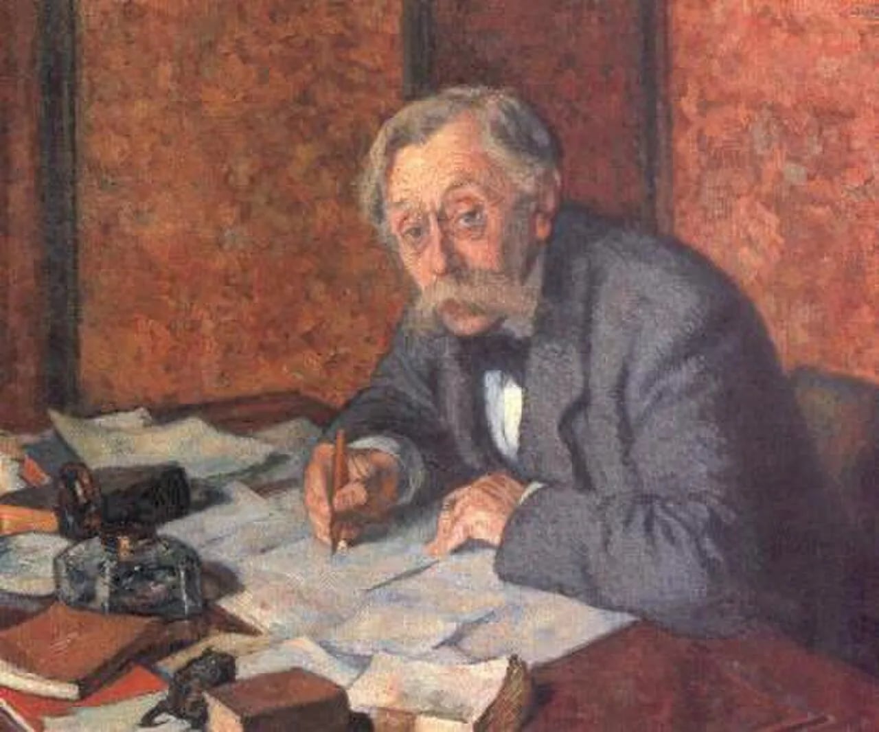 Portrait of Émile Verhaeren (1855–1916) – memorial page