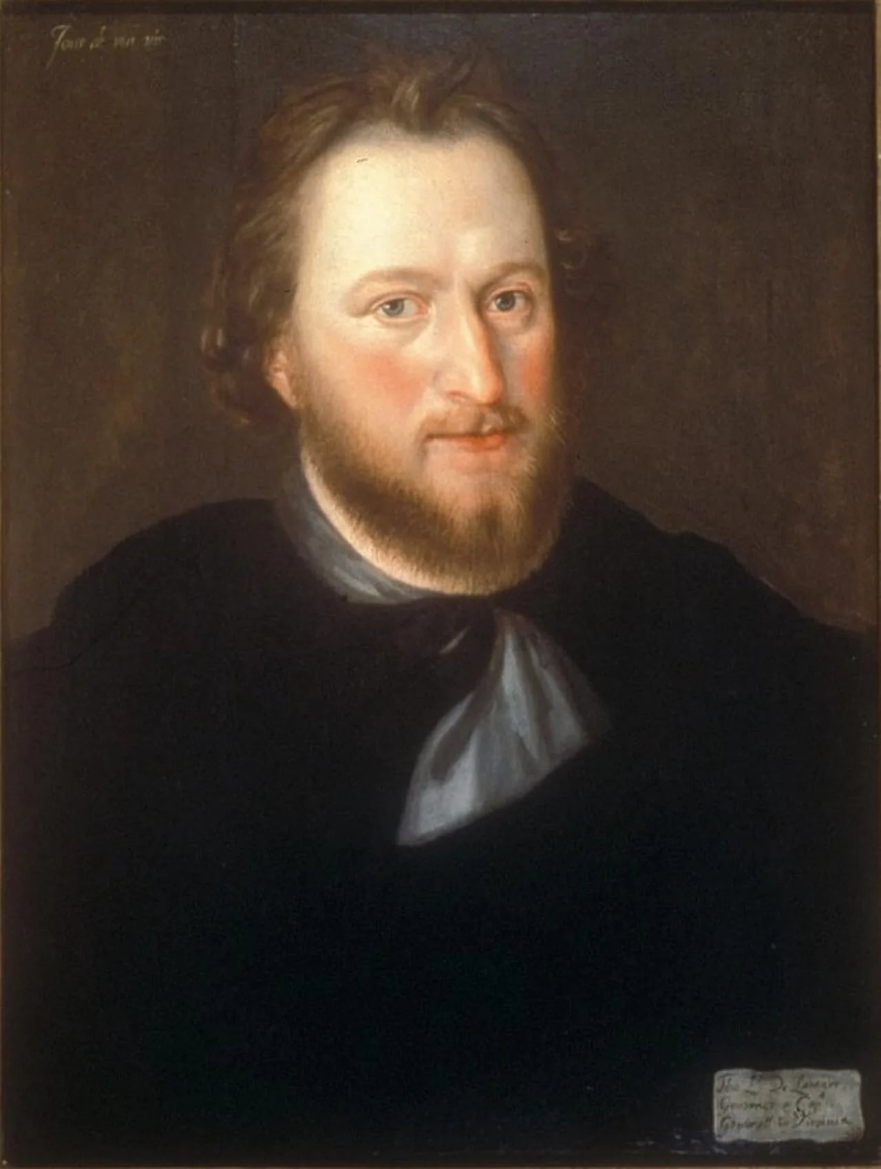 Porträt von Thomas West, 3. Baron De La Warr (1576–1618) – Gedenkseite