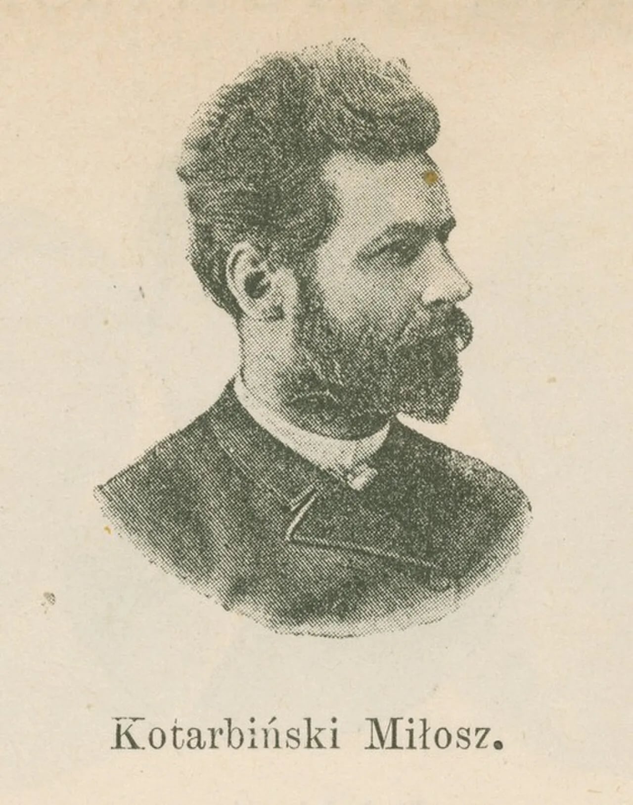 Porträt von Miłosz Kotarbiński (1854–1944) – Gedenkseite