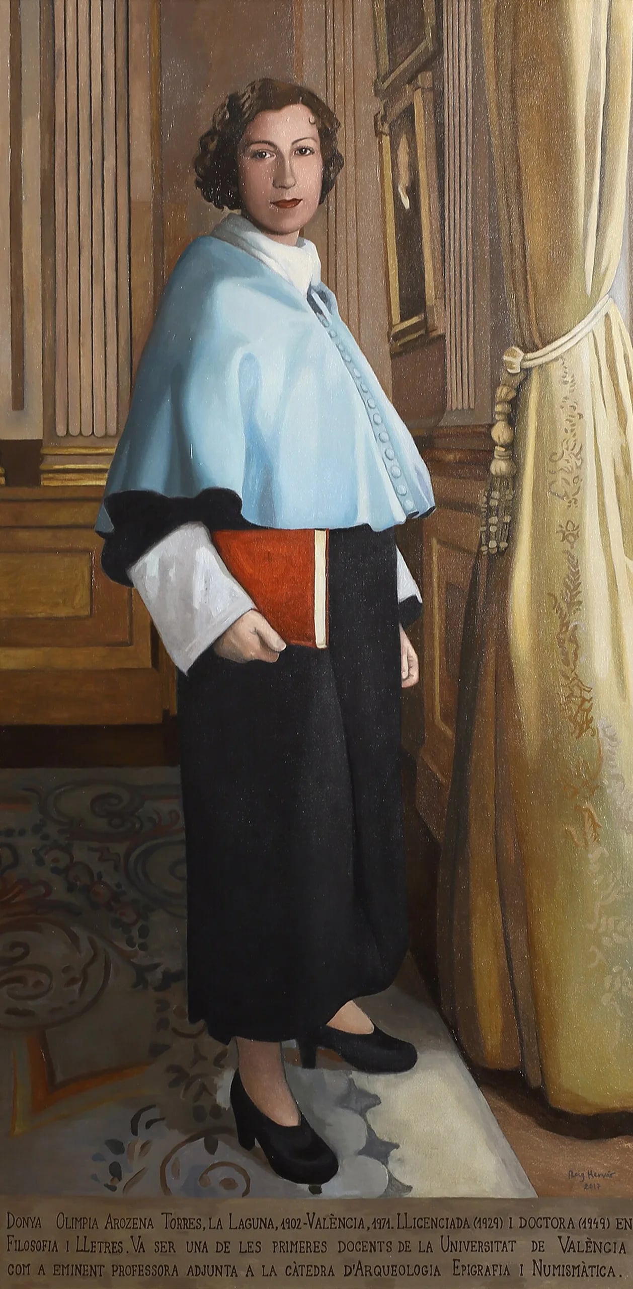 Portrait of Olimpia Arozena Torres (1902–1971) – memorial page