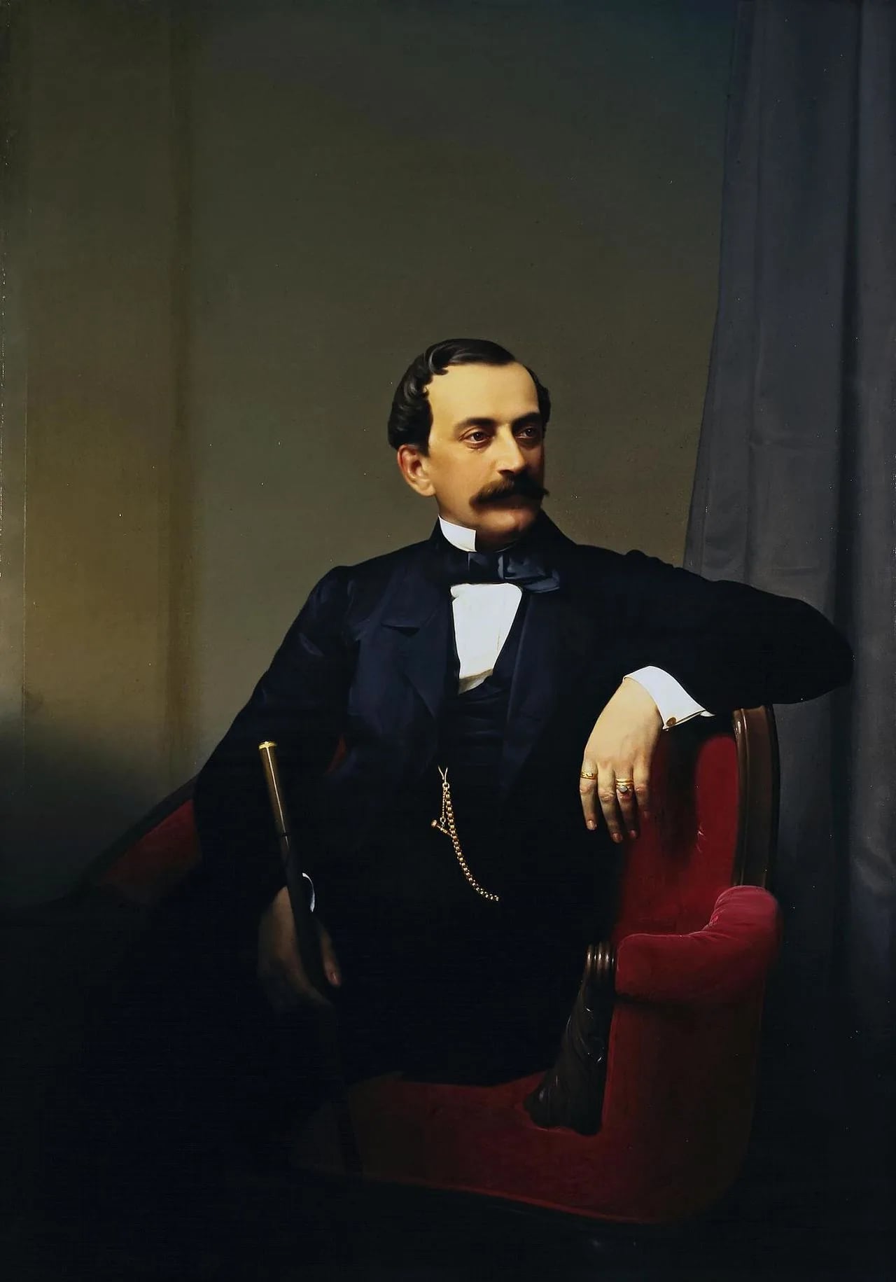 Portrait of Nikolai Borissowitsch Jussupow (1827–1891) – memorial page
