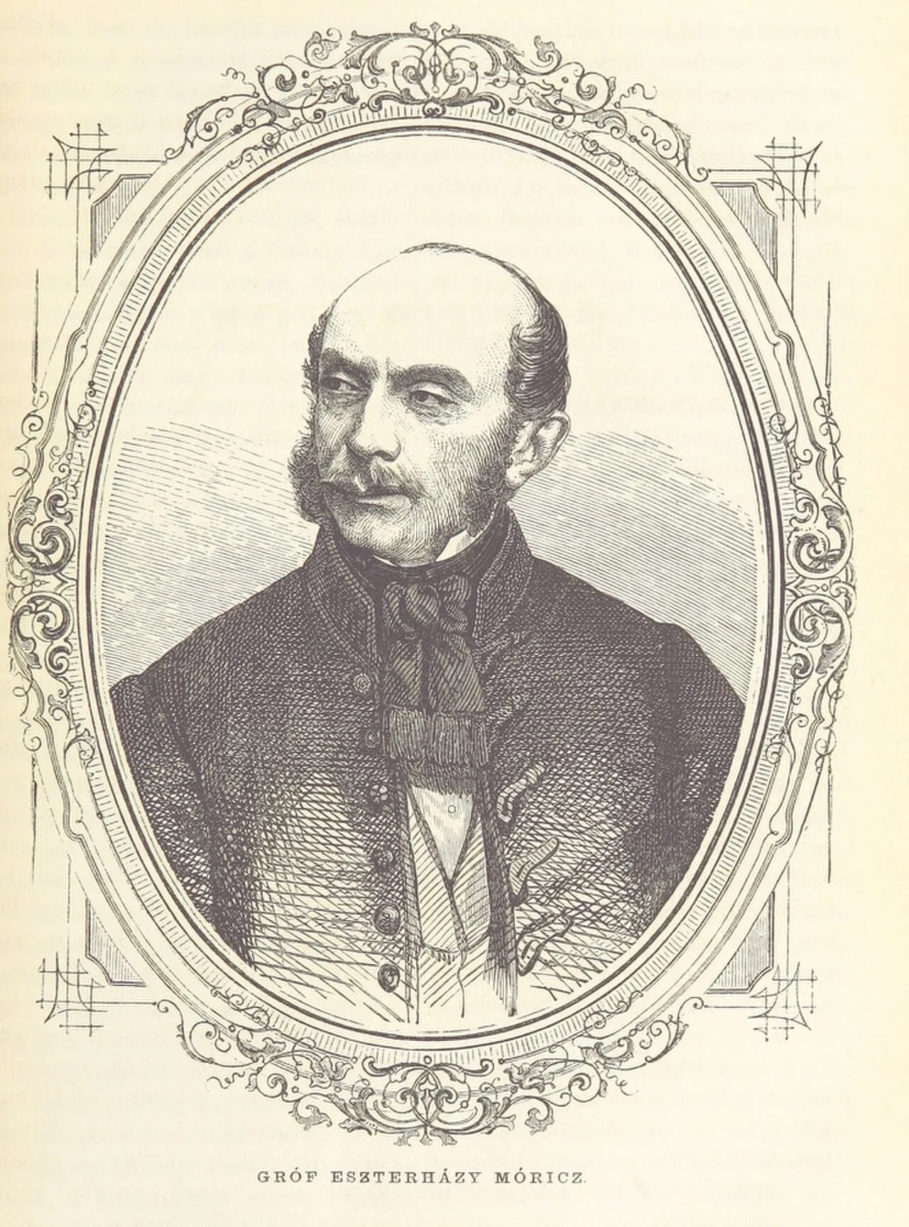 Portrait of Moritz Esterházy de Galantha (1807–1890) – memorial page