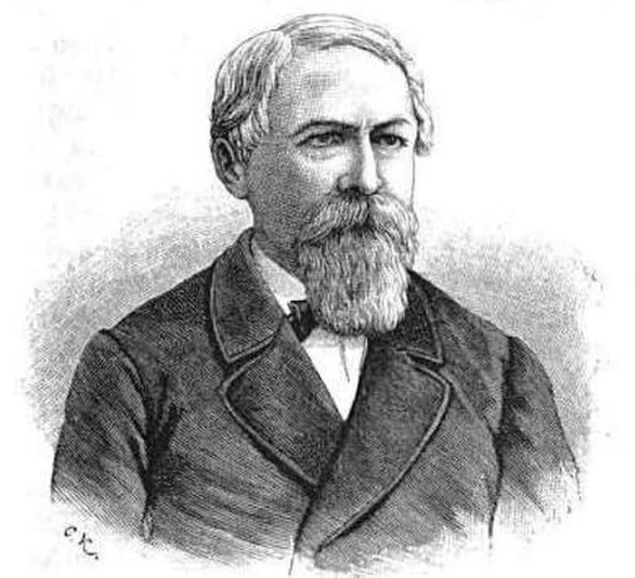 Portrait of Moritz Rittinghausen (1814–1890) – memorial page