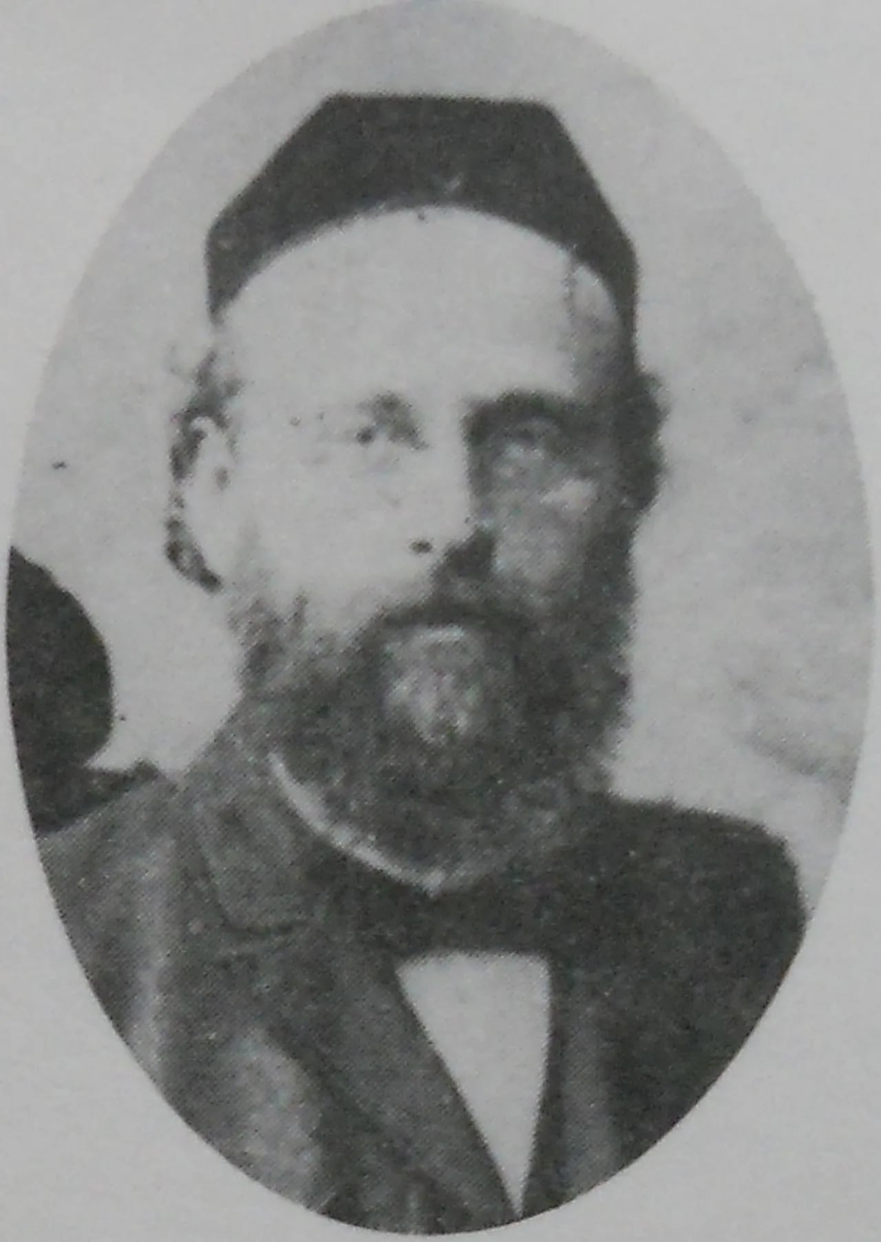 Porträt von Moses Löb Bamberger (1838–1899) – Gedenkseite