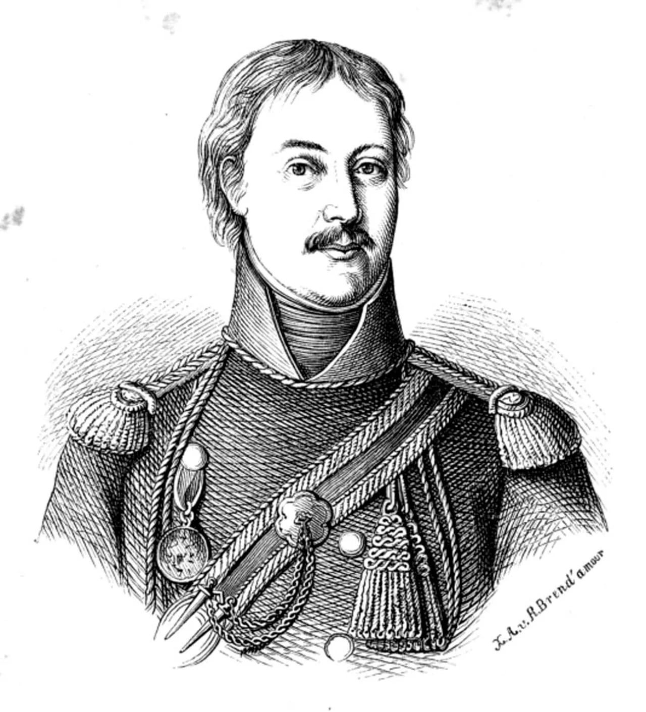 Porträt von Ferdinand Stucker (1772–1824) – Gedenkseite