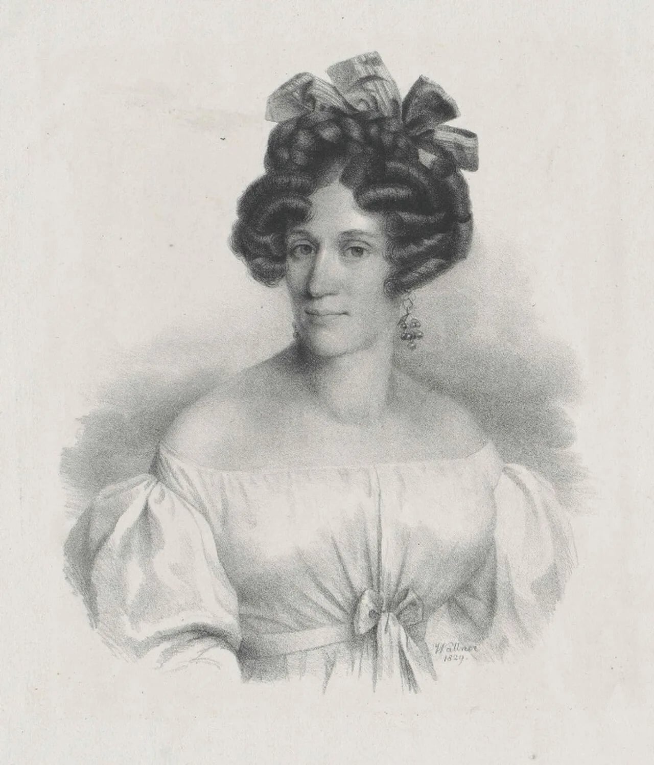 Porträt von Karoline von Perin (1806–1888) – Gedenkseite