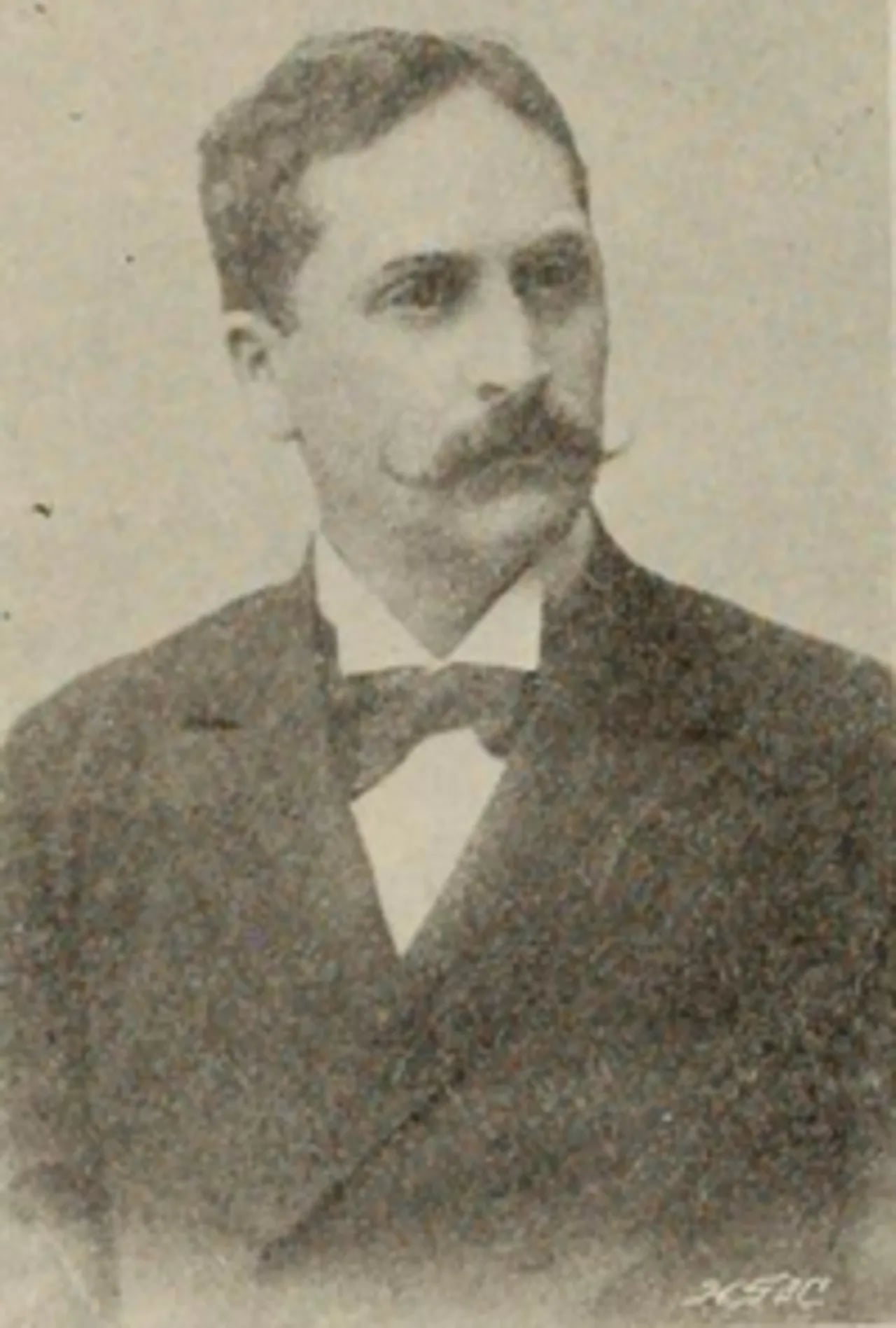 Porträt von Sándor Kőrösi (1857–1929) – Gedenkseite
