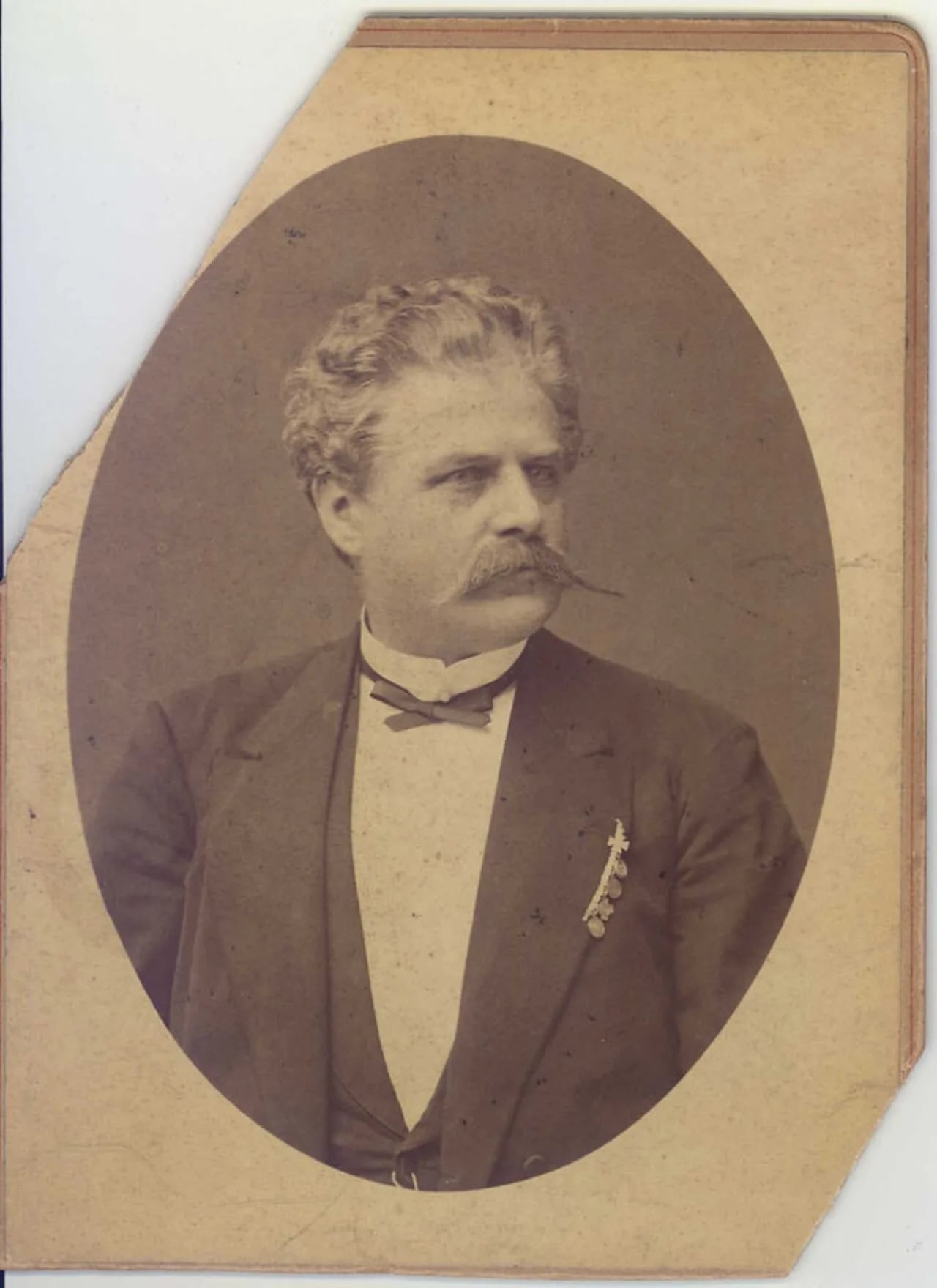 Porträt von Albert Parlow (1824–1888) – Gedenkseite
