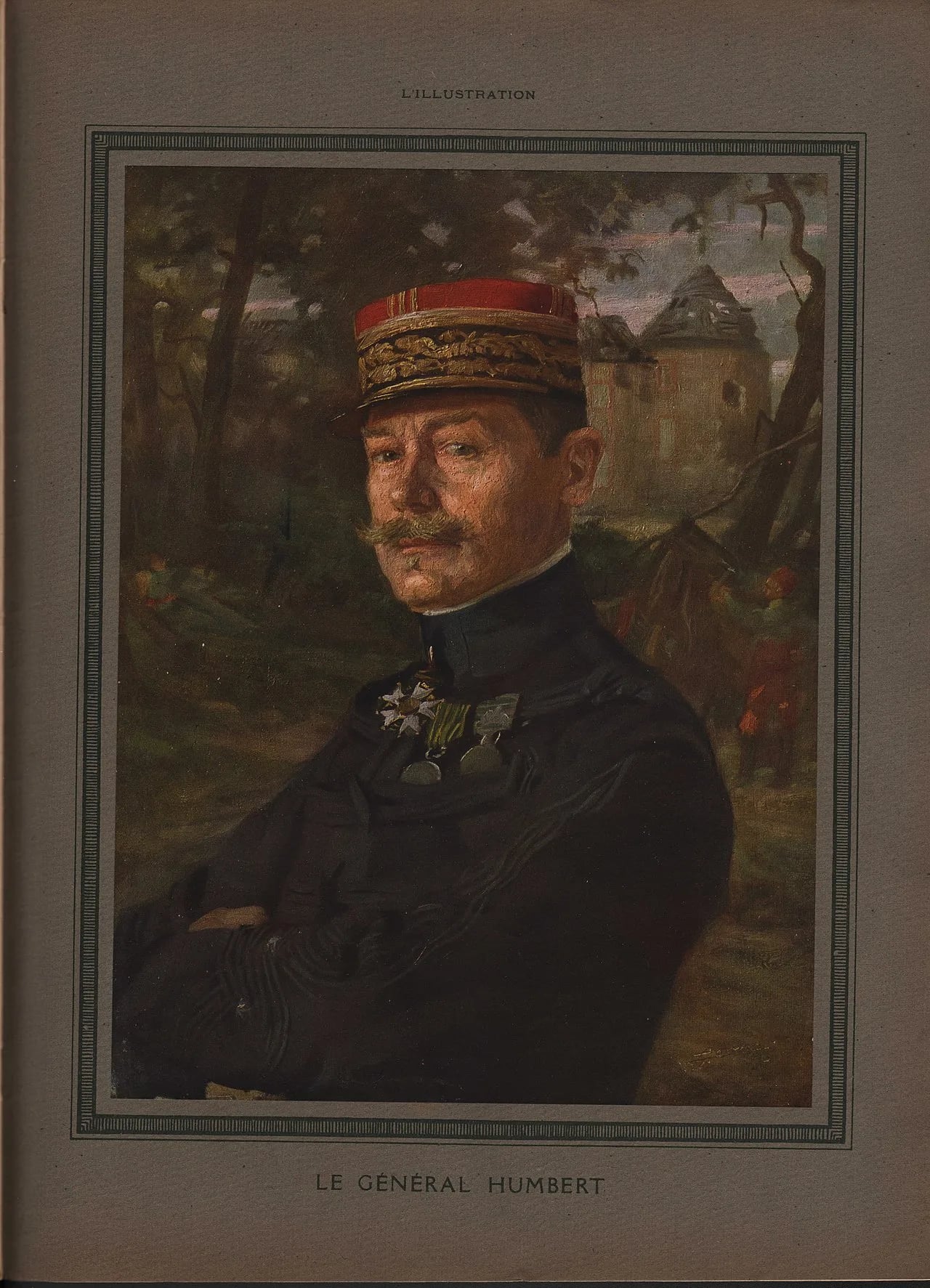 Porträt von Georges Louis Humbert (1862–1921) – Gedenkseite