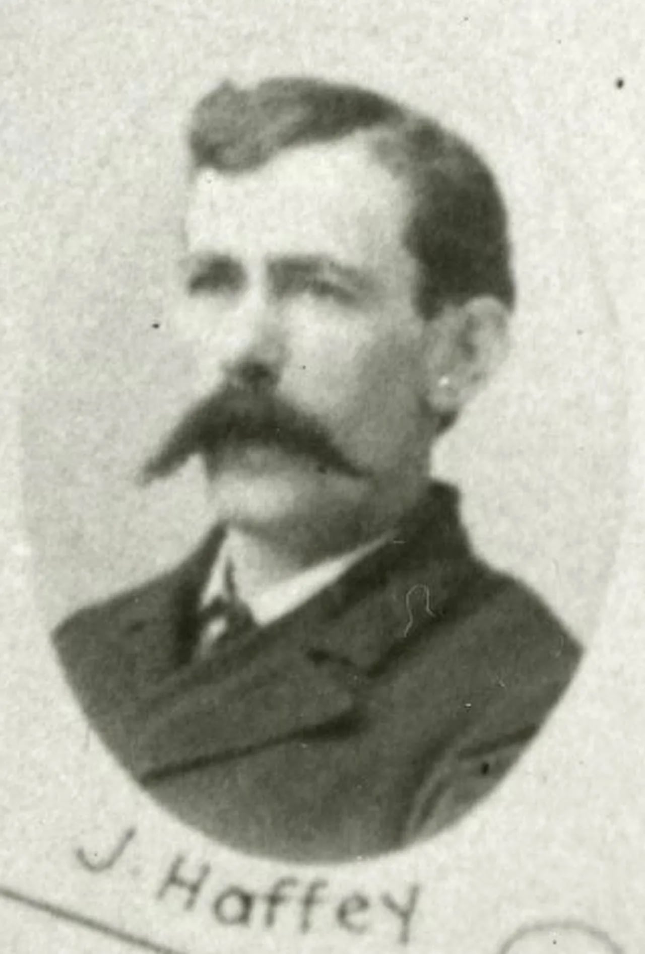 Portrait of James Haffey (1857–1910) – memorial page