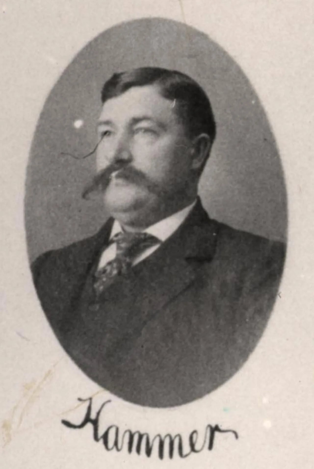 Portrait of Emerson Hammer (1856–1940) – memorial page