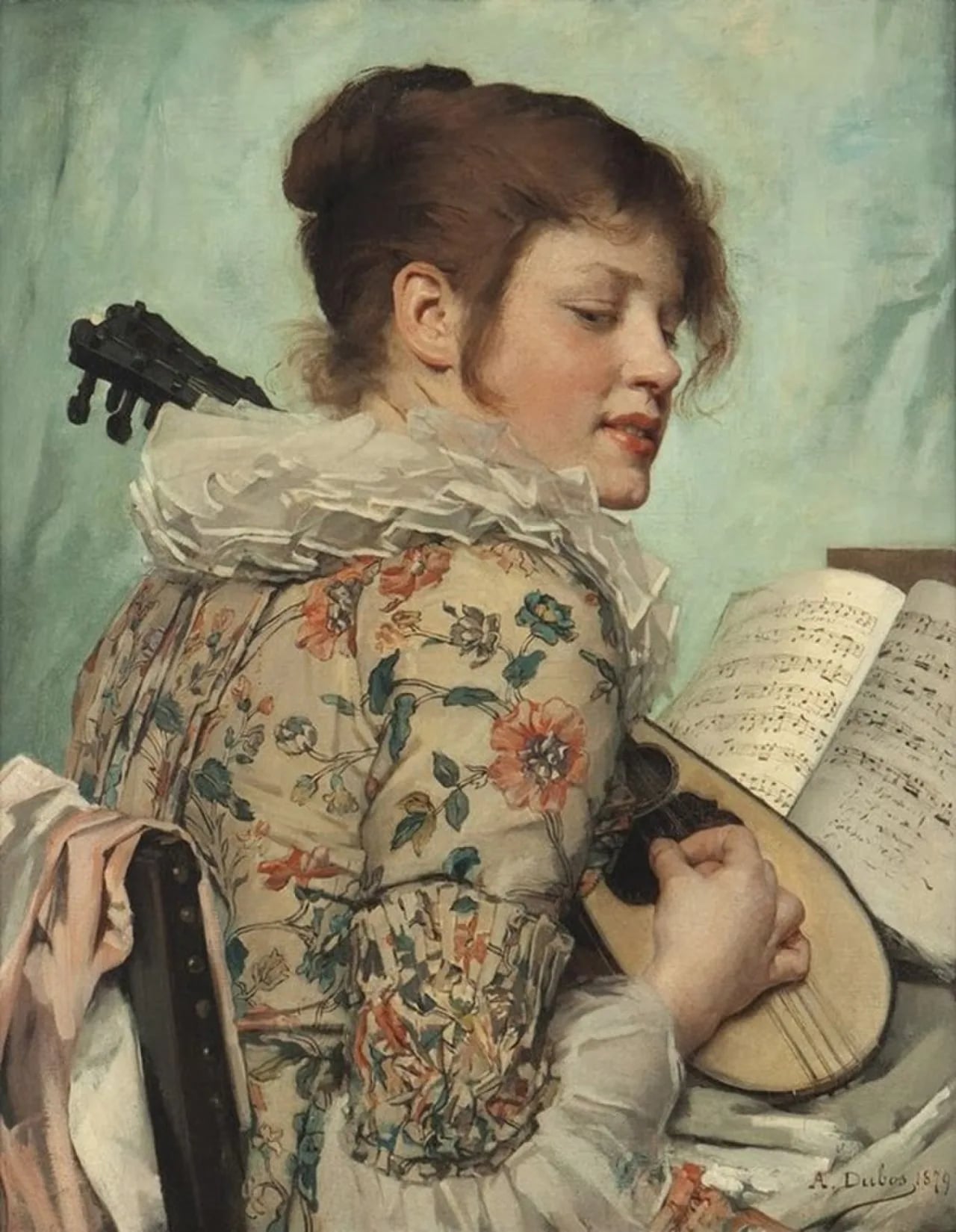Portrait of Angèle Dubos (1844–1916) – memorial page