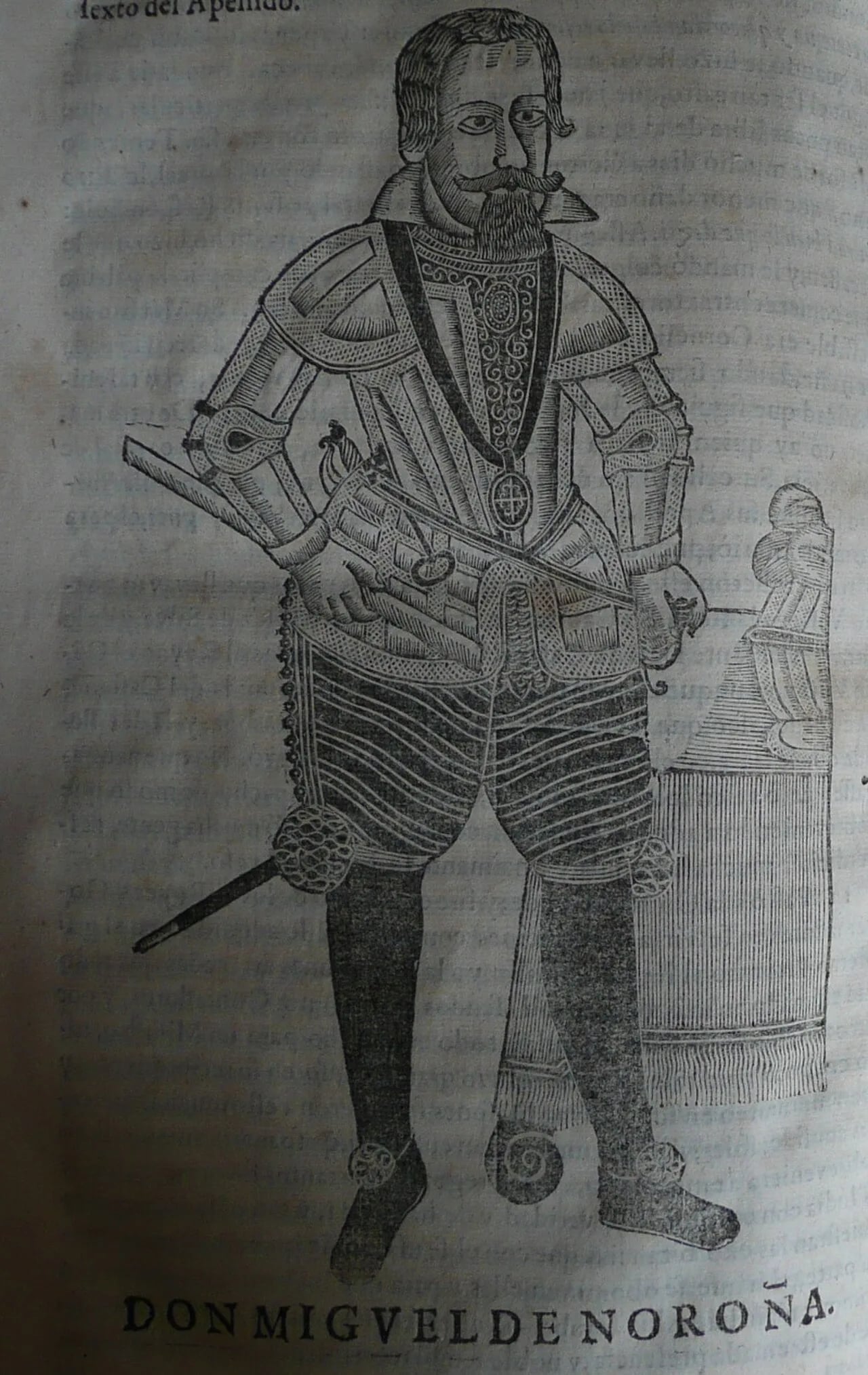 Porträt von Miguel de Noronha, 4th Count of Linhares (1585–1647) – Gedenkseite