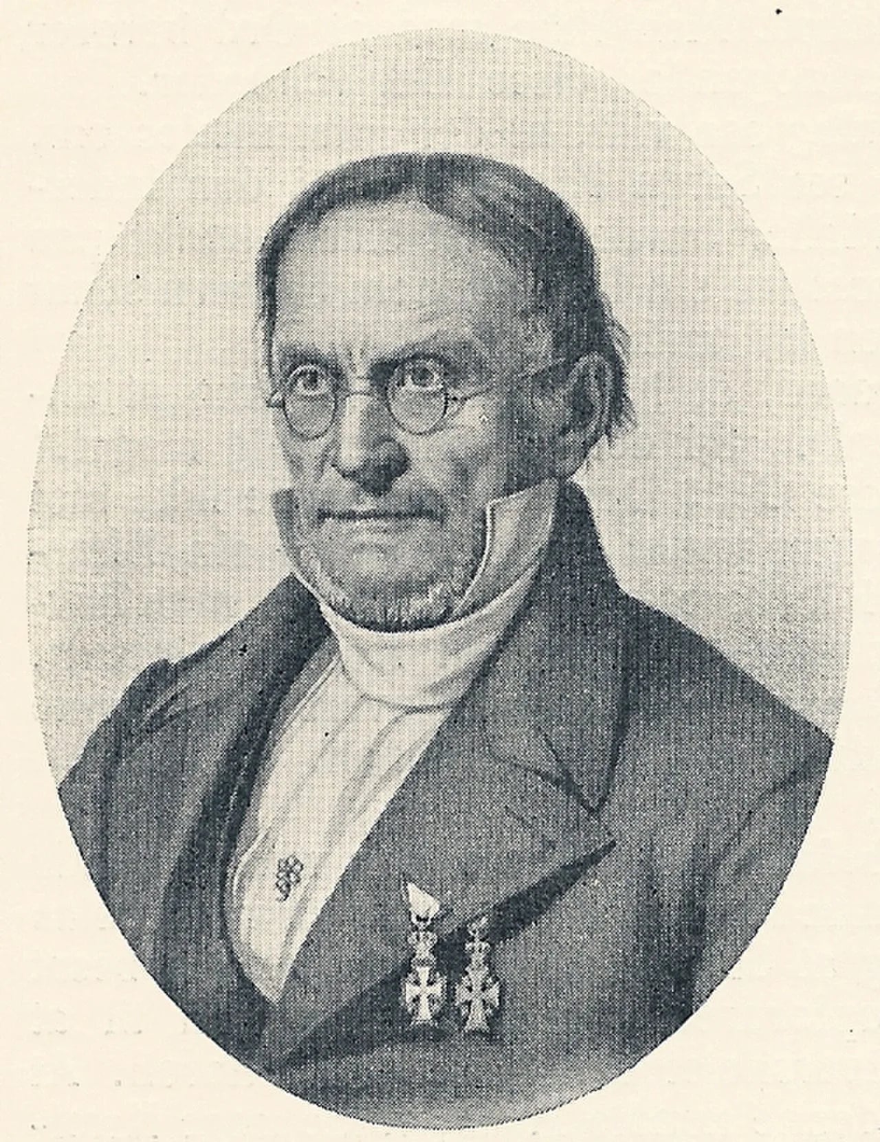 Porträt von Frederik Christian Sibbern (1785–1872) – Gedenkseite