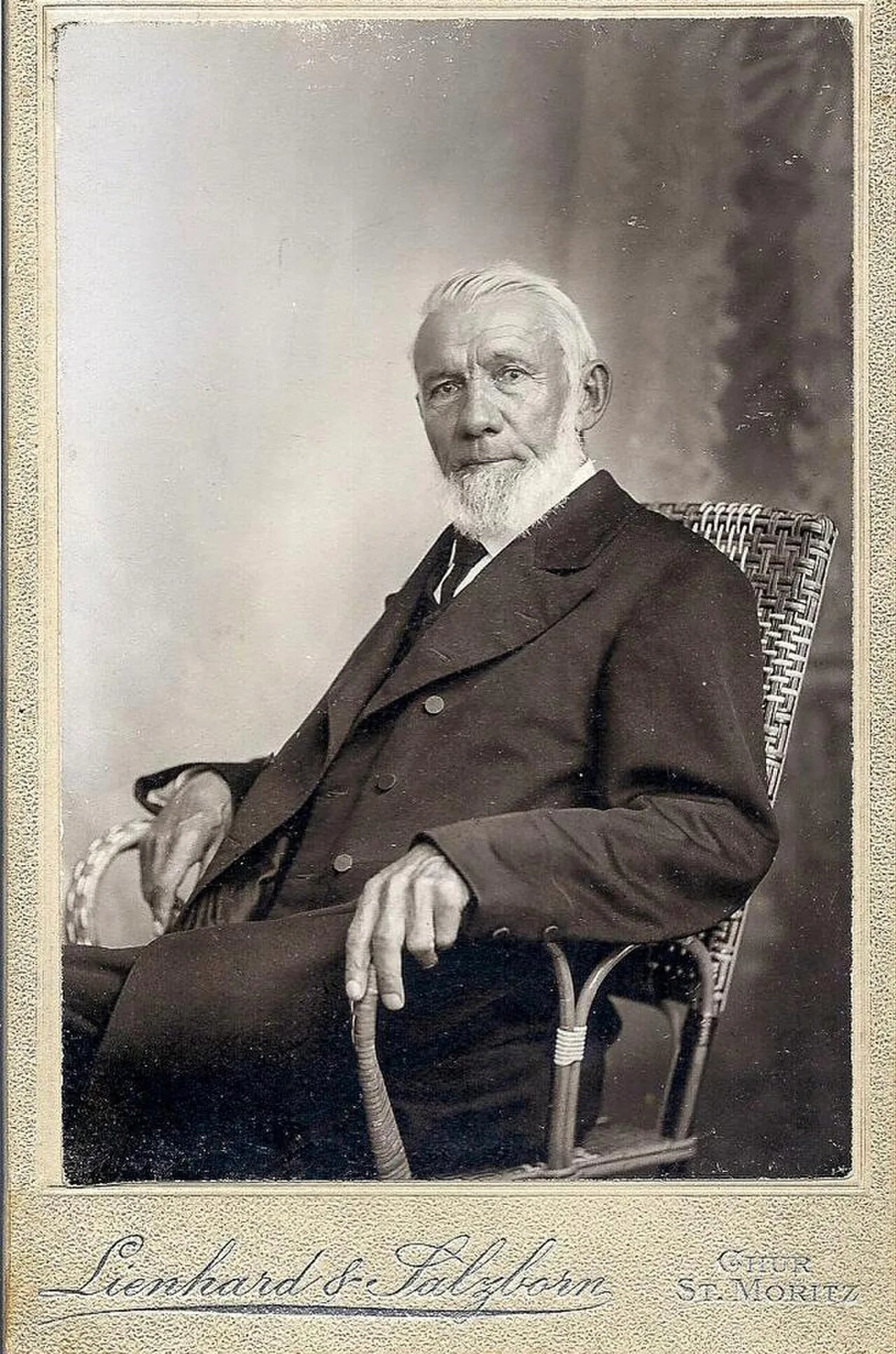 Porträt von Martin Tschumpert (1830–1911) – Gedenkseite