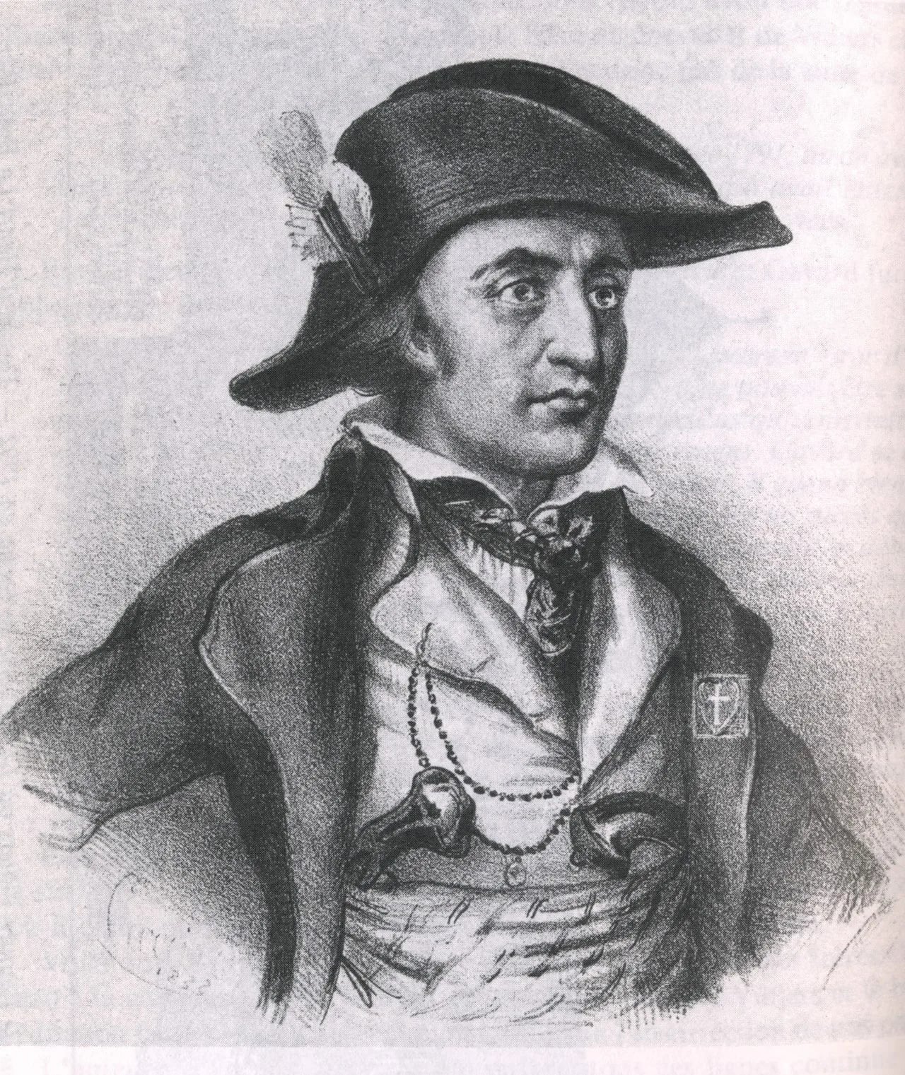 Porträt von Jean Chouan (1757–1794) – Gedenkseite