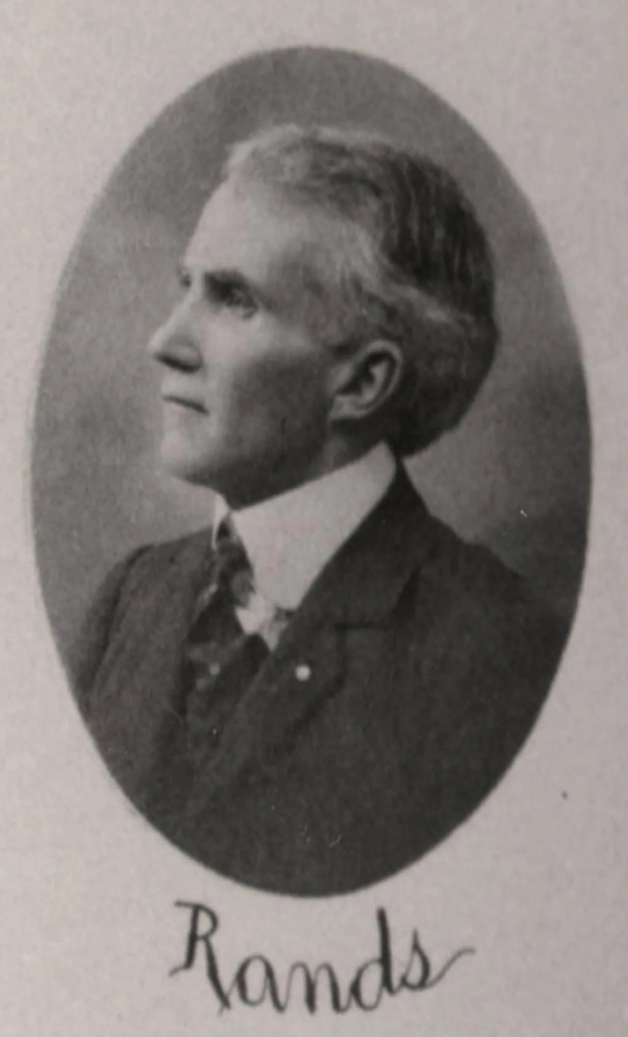 Porträt von E. M. Rands (1856–1922) – Gedenkseite