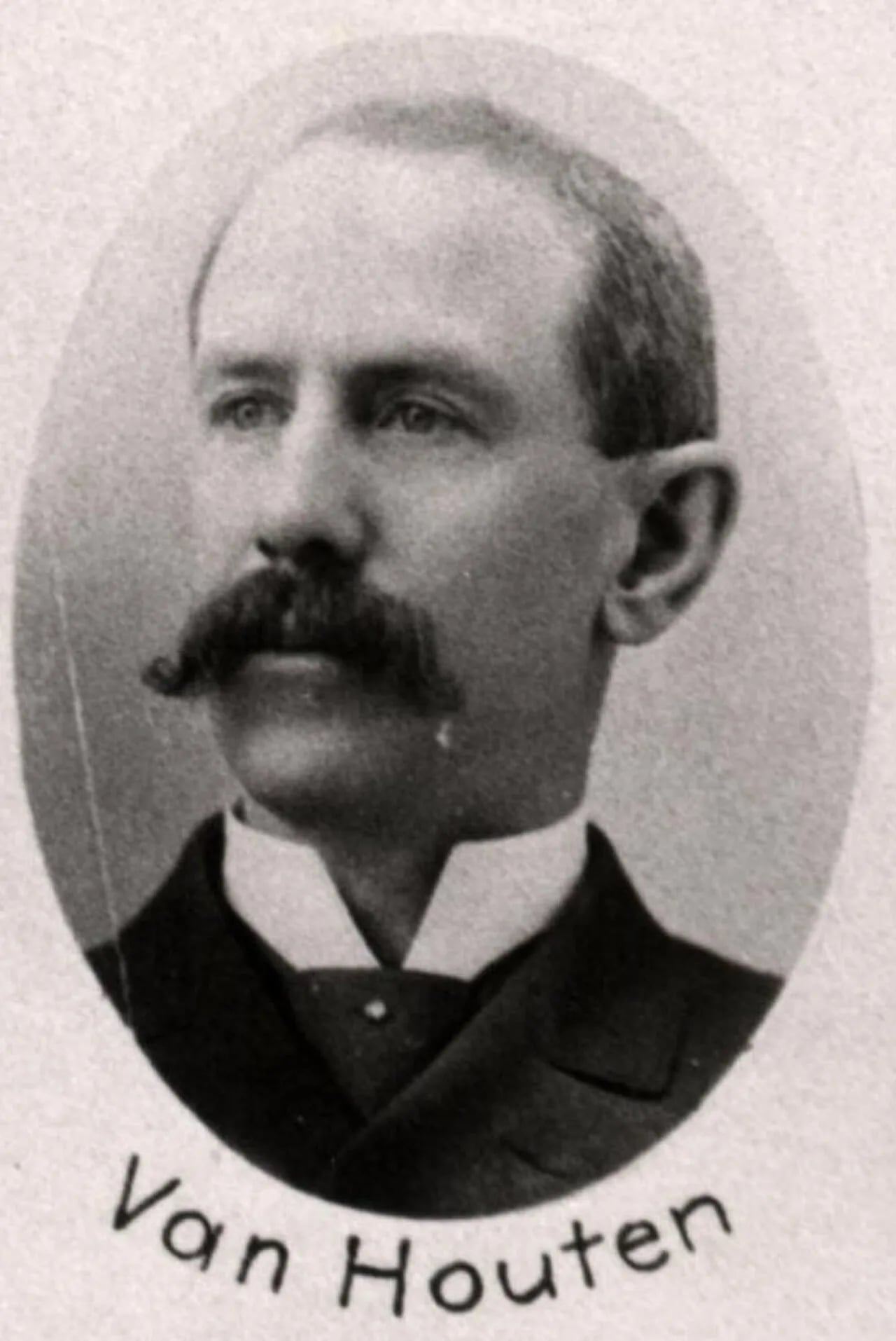 Porträt von B. C. Van Houten (1848–1904) – Gedenkseite
