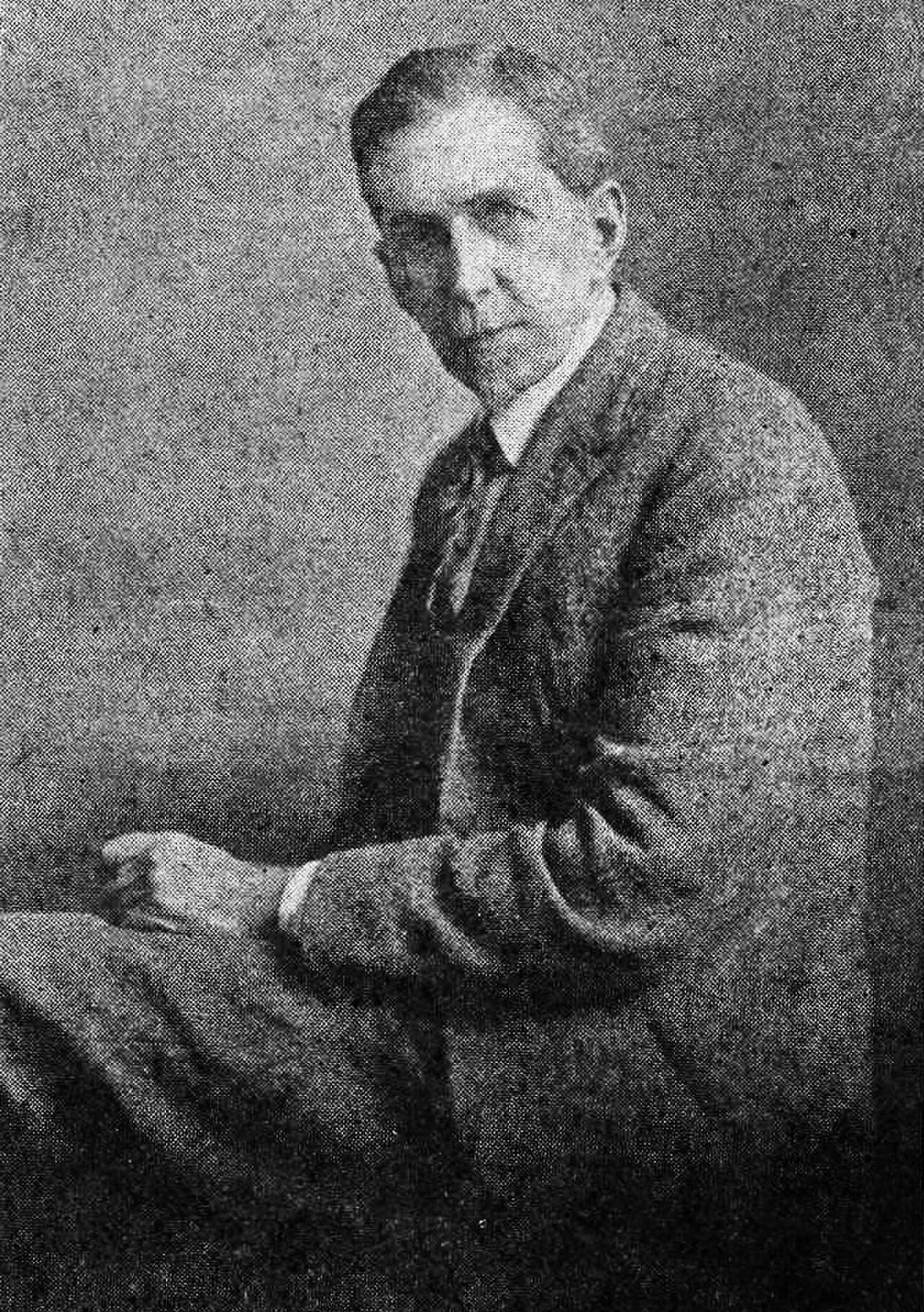 Porträt von Alpheus Hyatt Verrill (1871–1954) – Gedenkseite