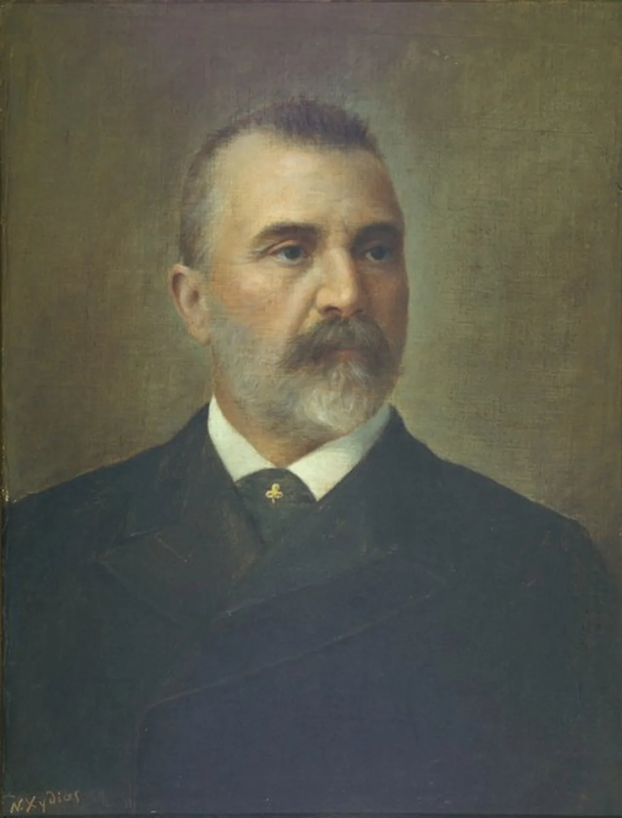 Portrait of Vassilios Boudouris (1840–1910) – memorial page