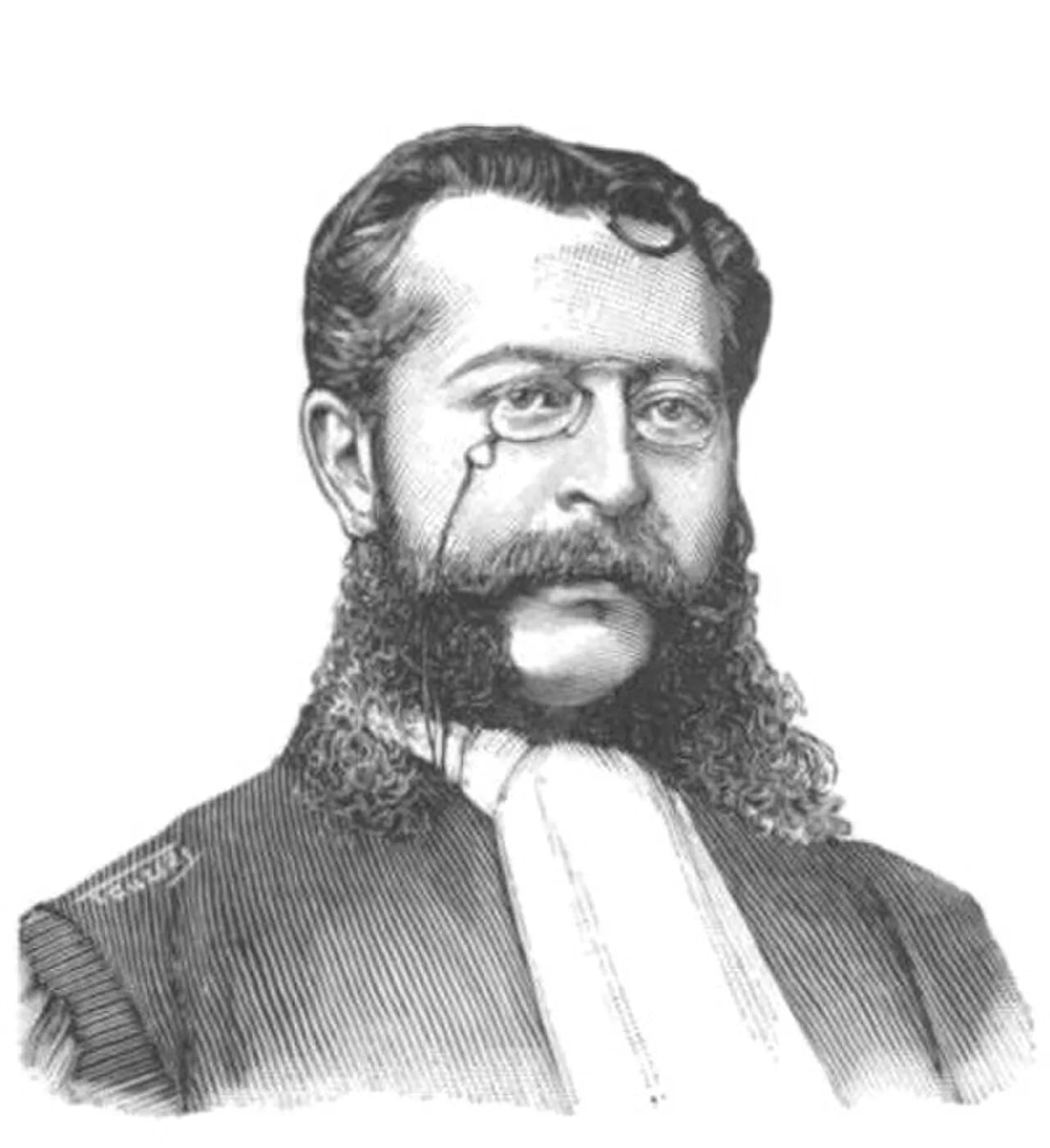 Porträt von Fernand Nicolay͏̈ (1848–1922) – Gedenkseite