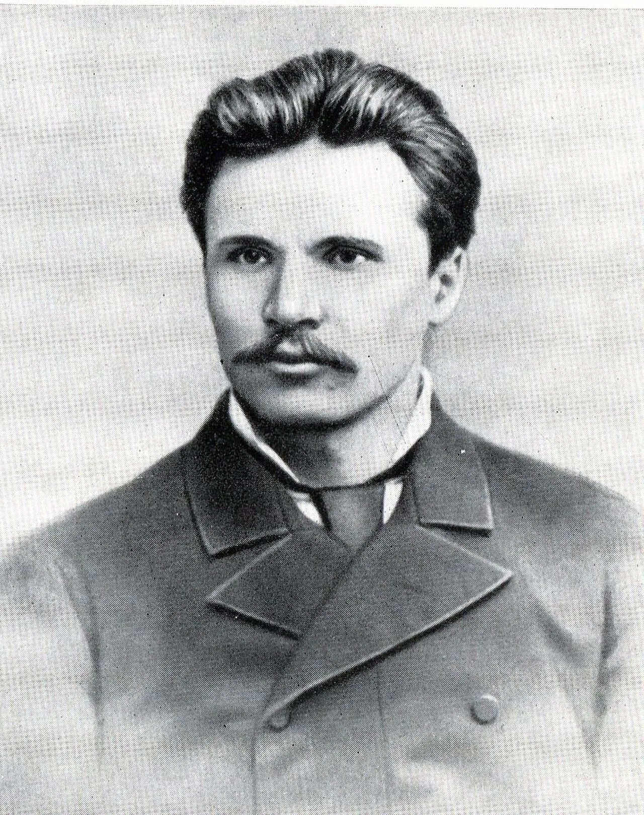 Porträt von Dmytro Jawornyzkyj (1855–1940) – Gedenkseite