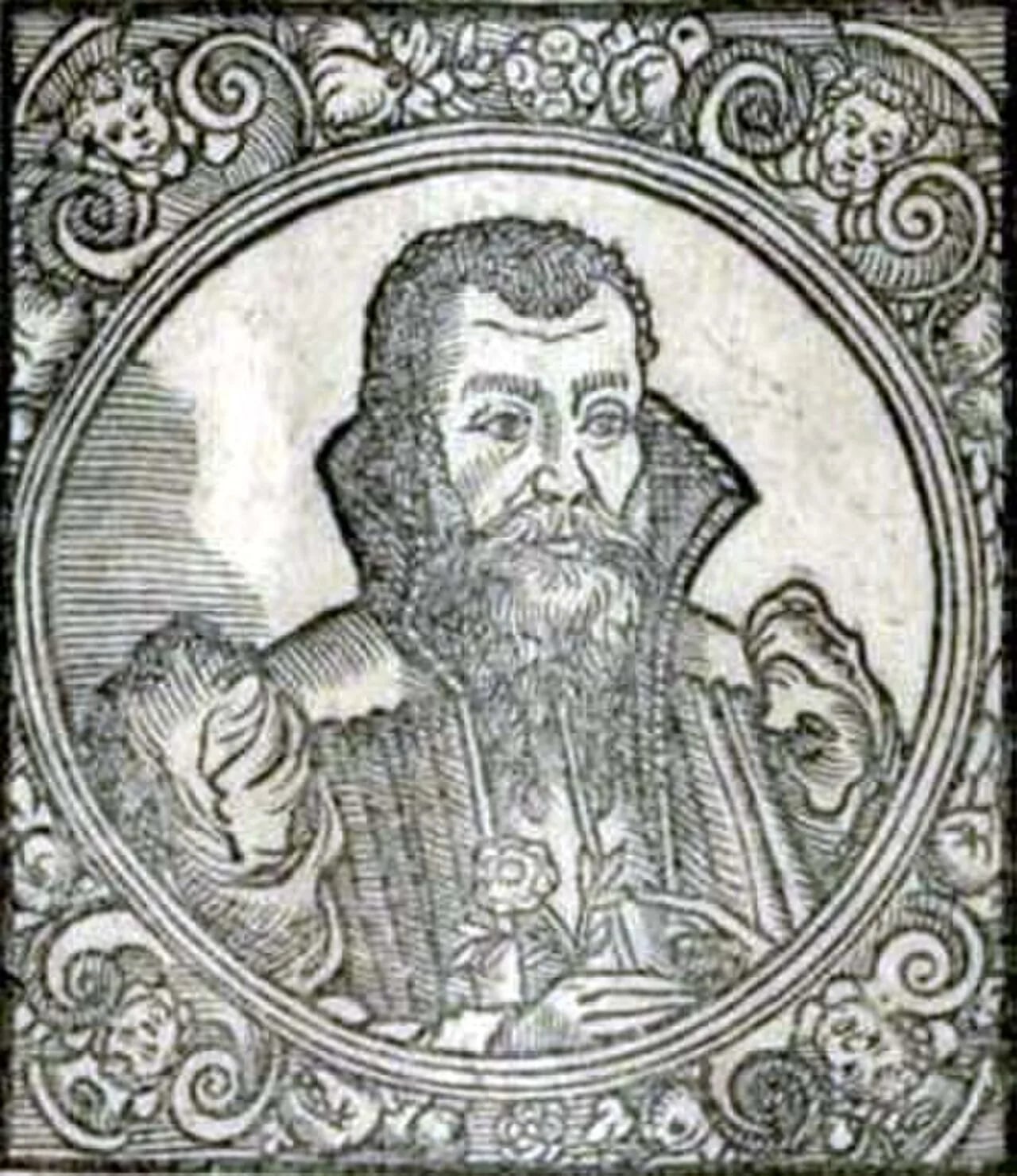 Porträt von Johannes Rosa (1532–1571) – Gedenkseite