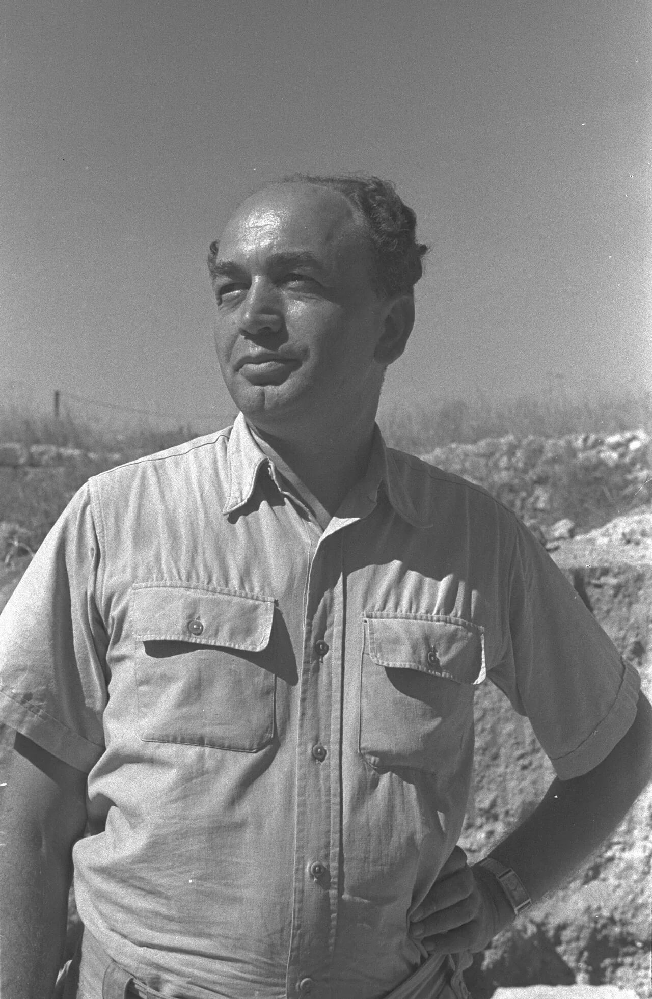Porträt von Nahman Avigad (1905–1992) – Gedenkseite