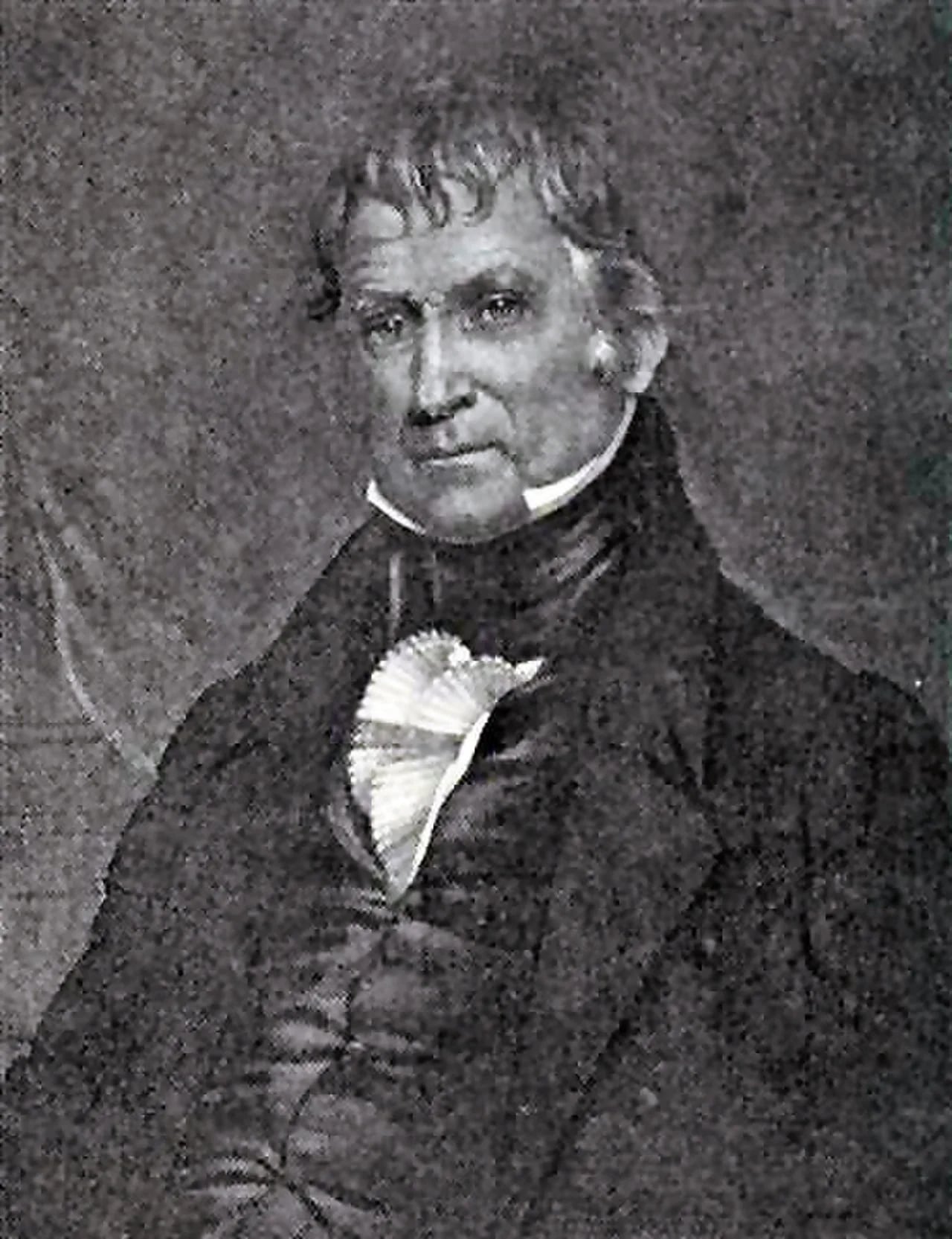 Porträt von Nahum Mitchell (1769–1853) – Gedenkseite