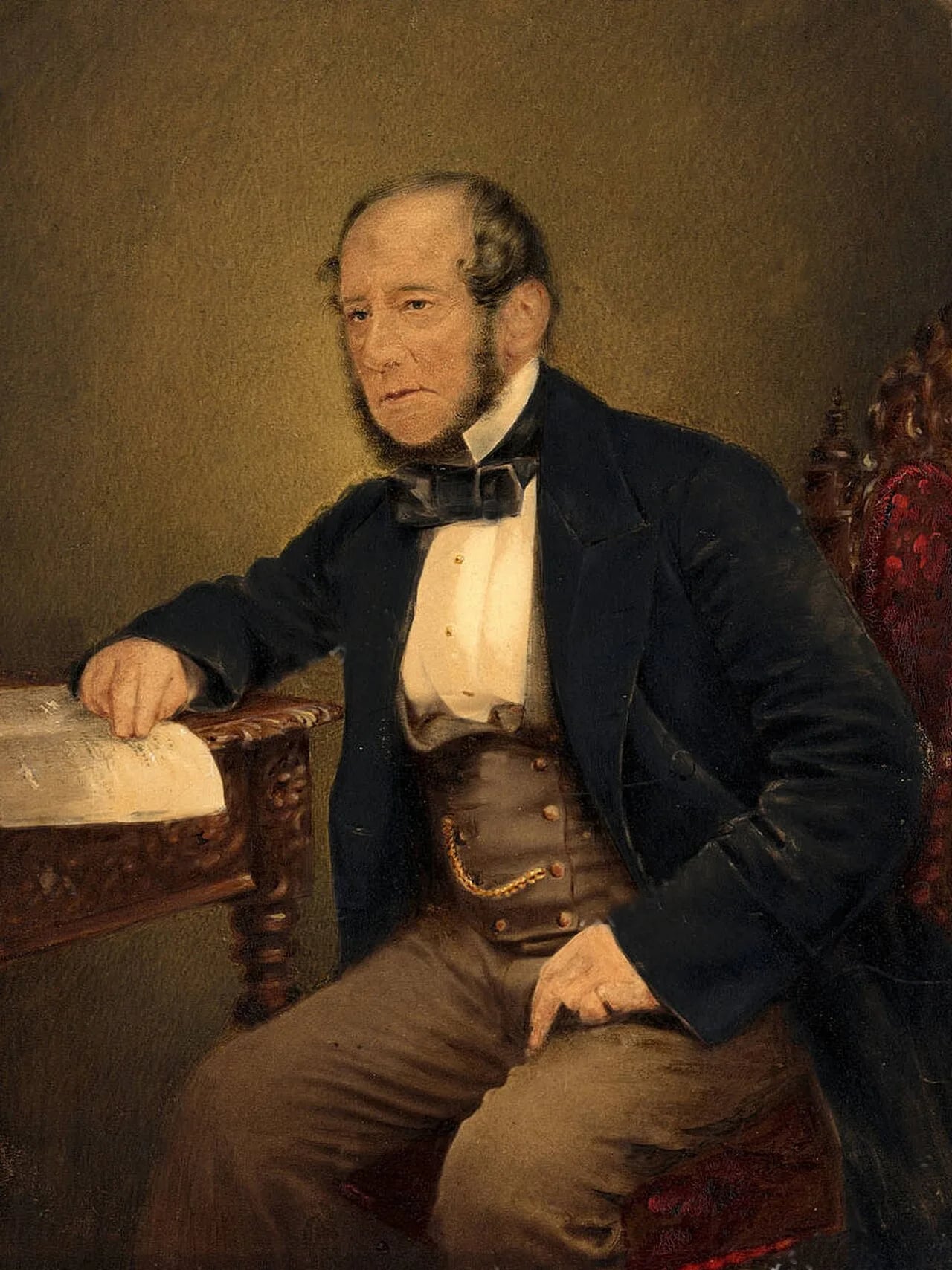 Porträt von Henry Adams (1813–1877) – Gedenkseite
