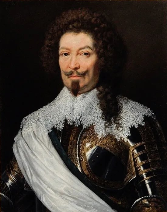 Porträt von Charles de Lorraine, duc de Guise (1571–1640) – Gedenkseite